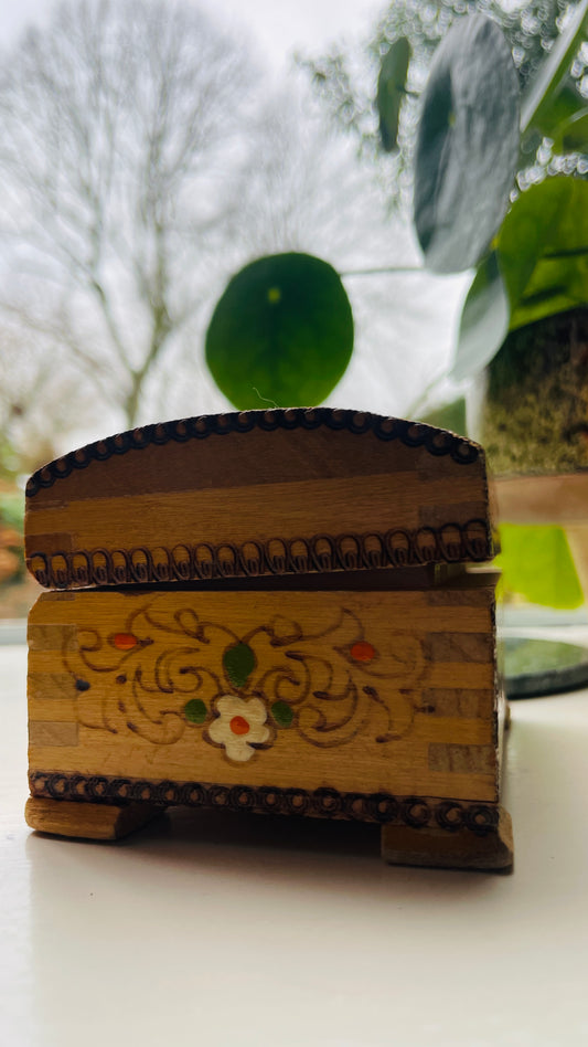 Wood Treasure Box