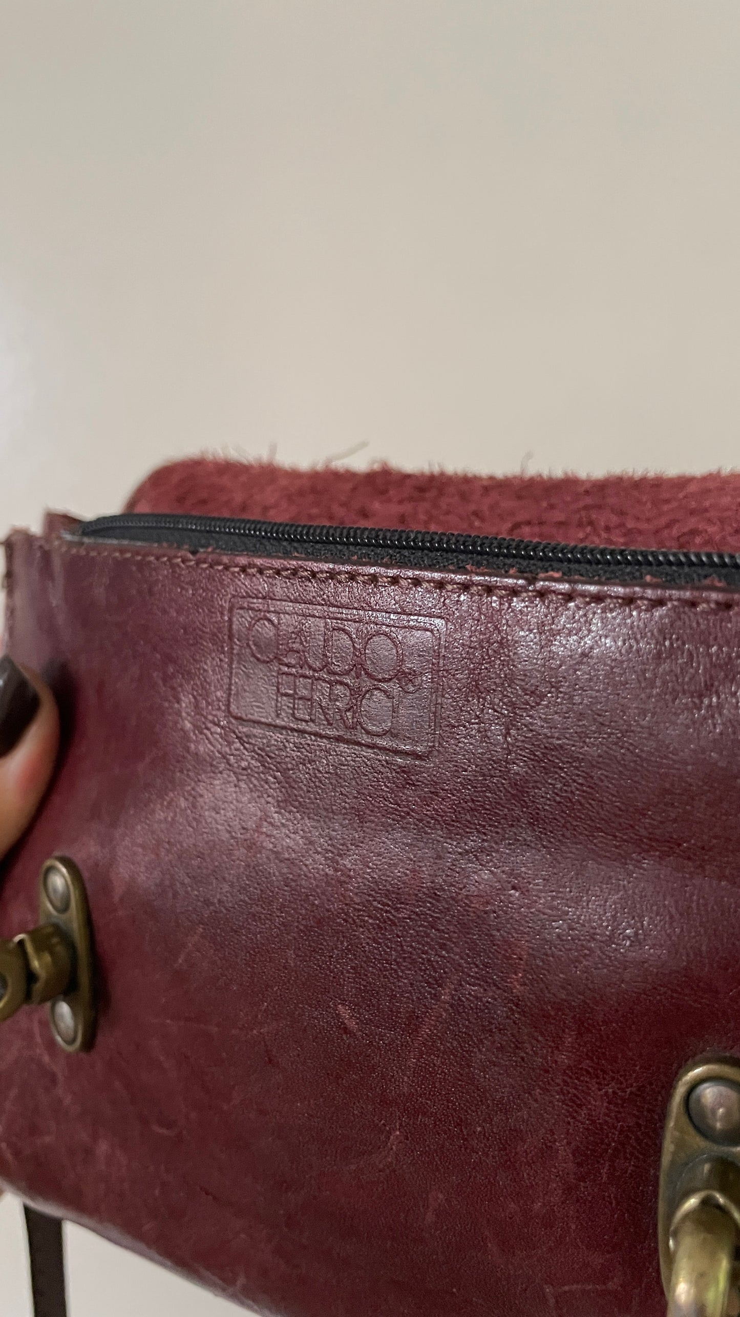 80s Leather Purse