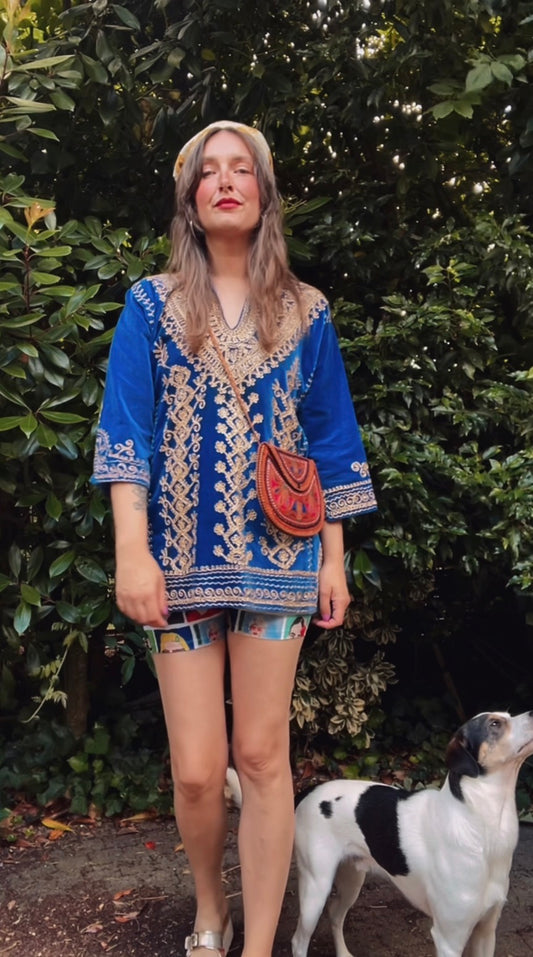 60s Velvet Top