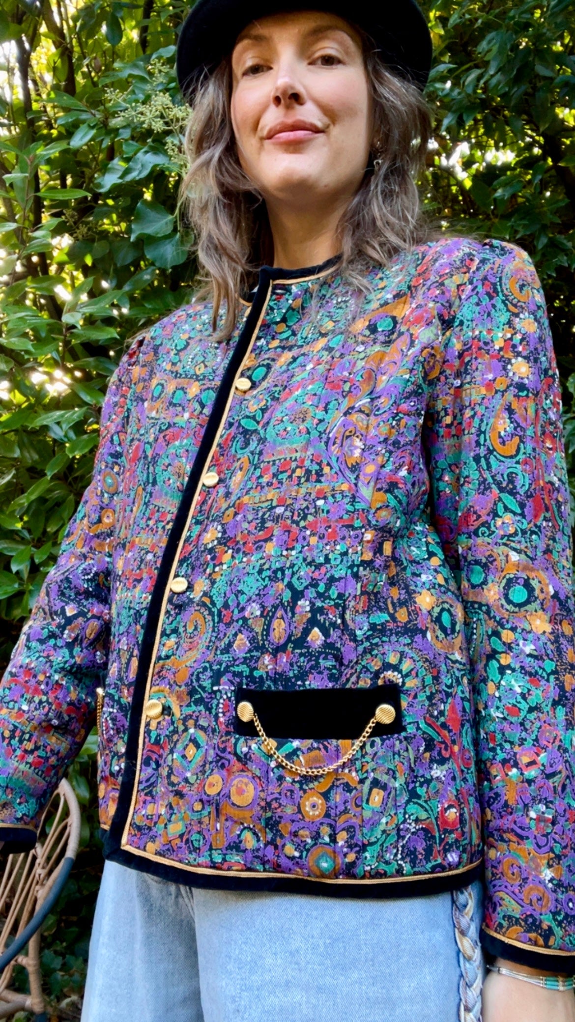 Colorful 80s Jacket