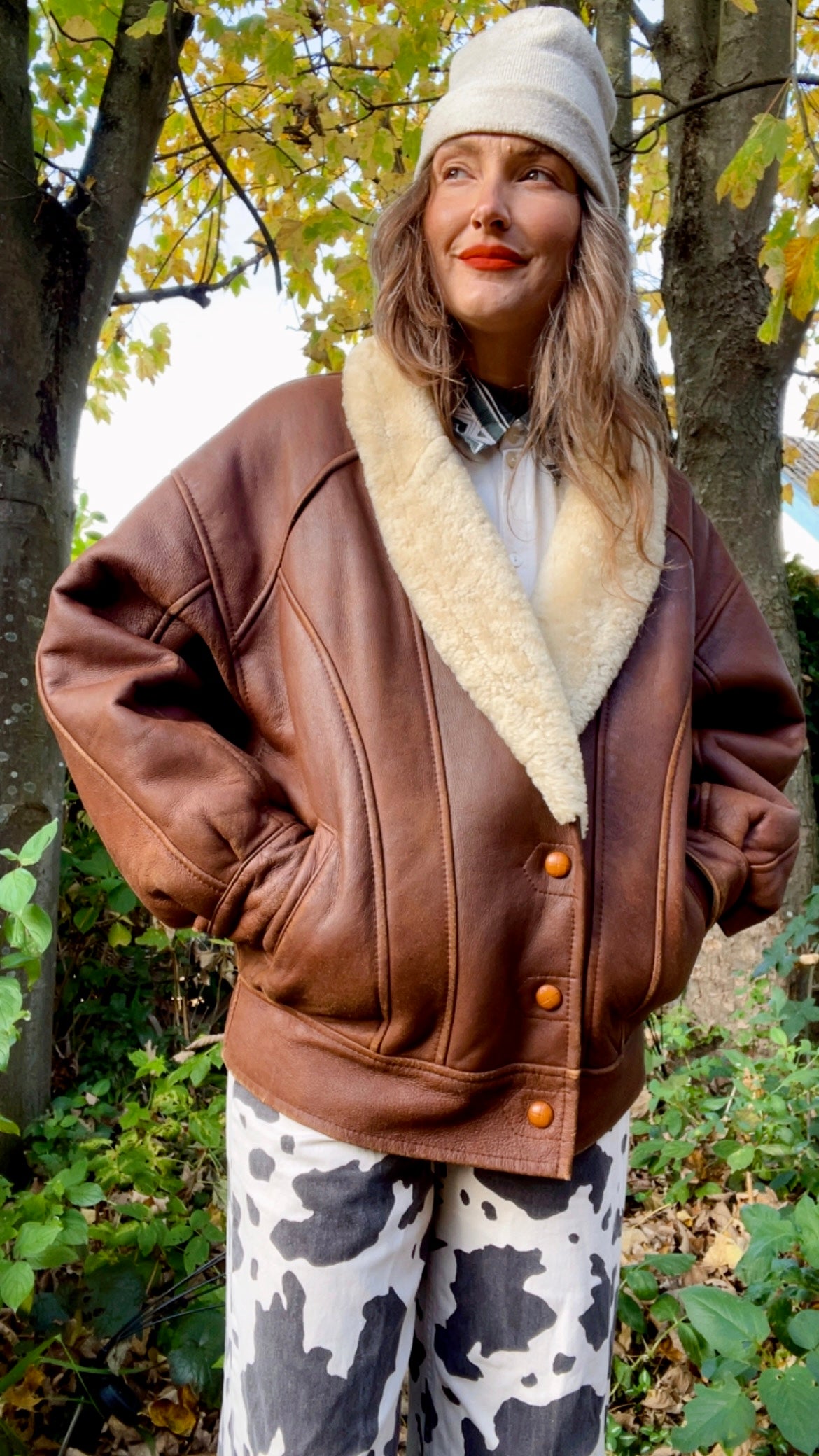 80s Shearling Coat