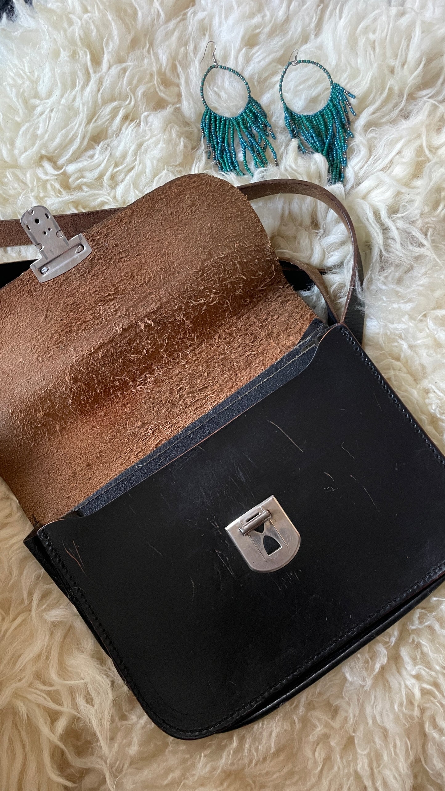 70s Leather Bag
