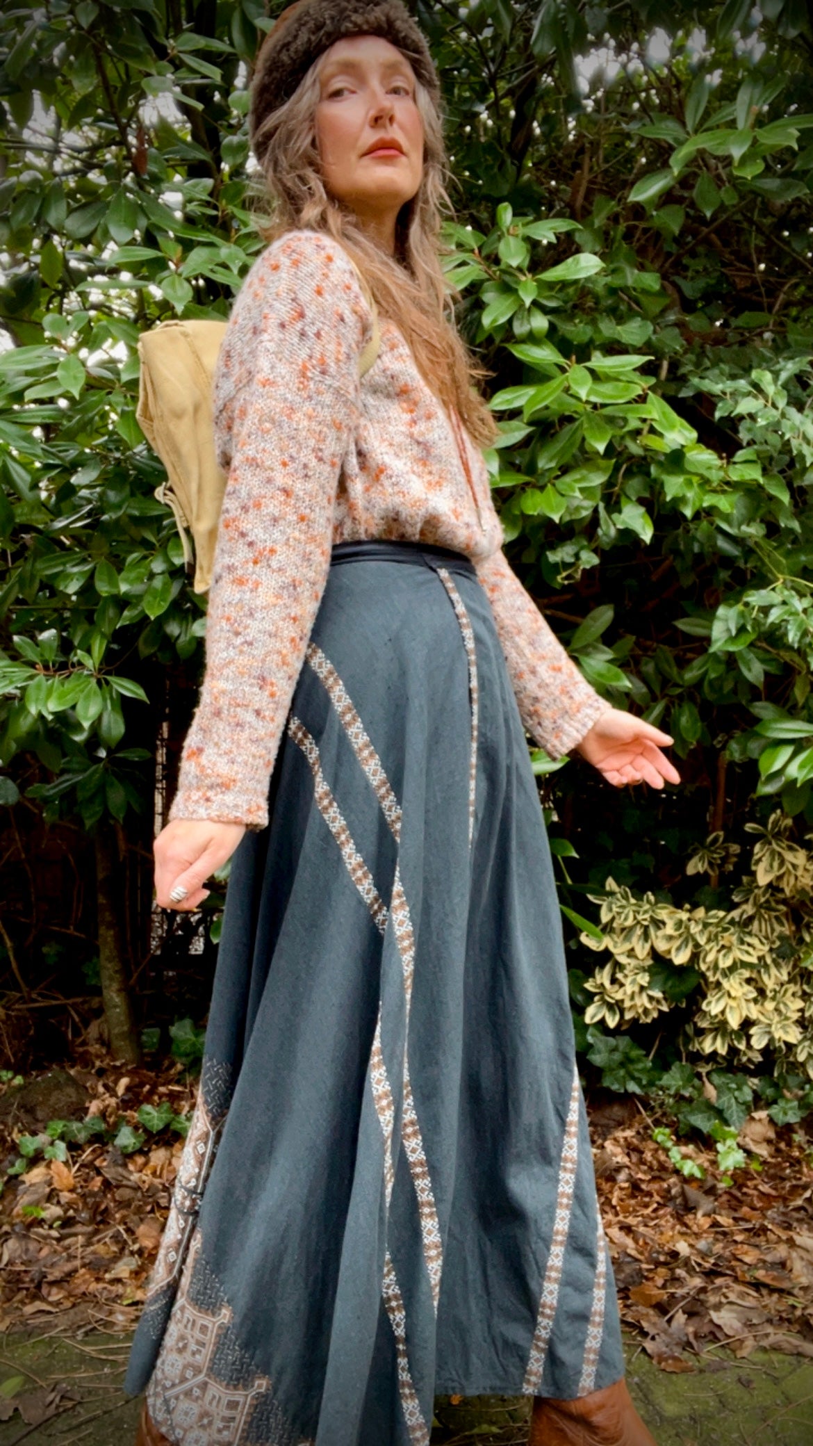 70s Wrap Skirt