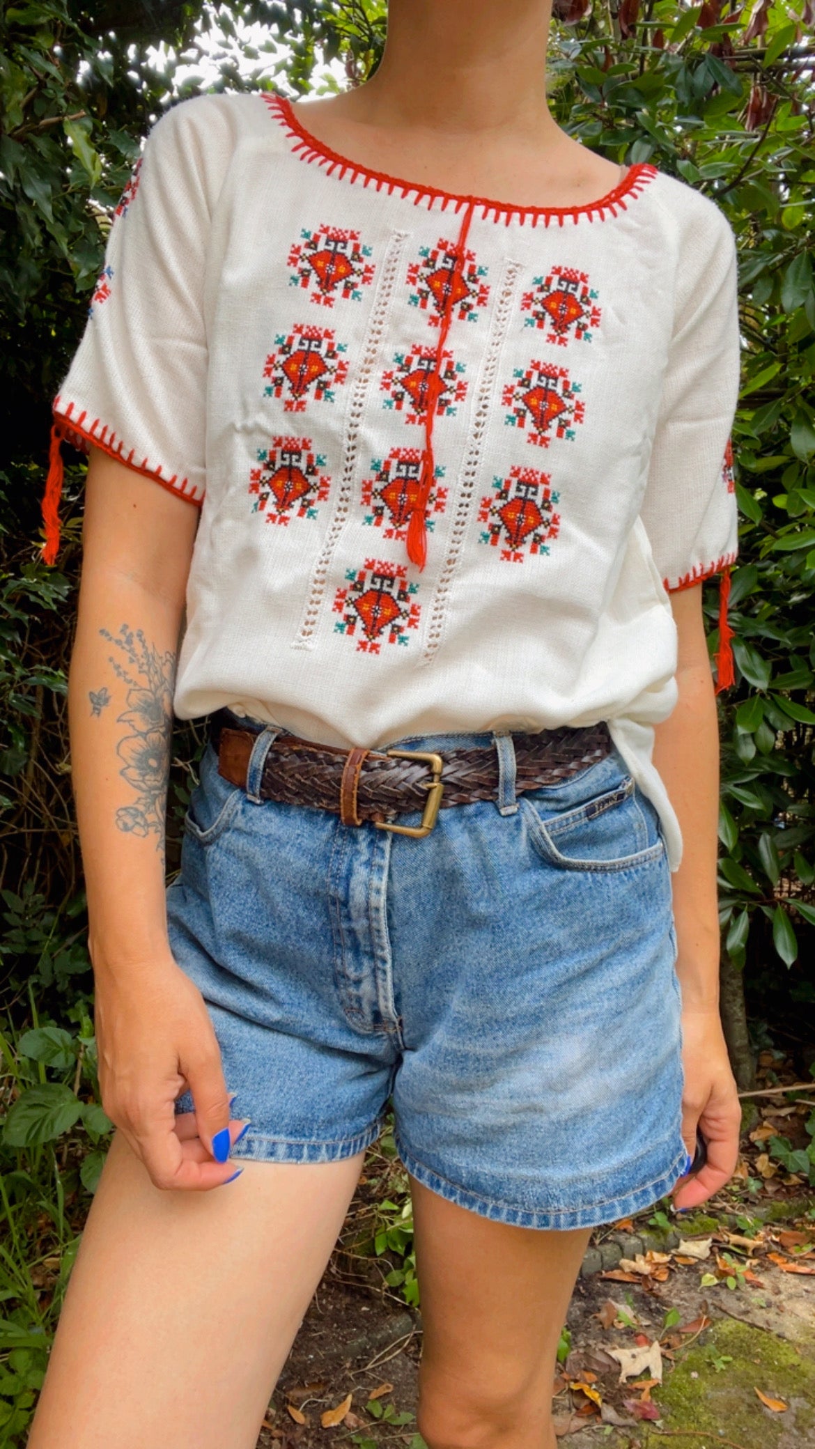 70s Folklore Top