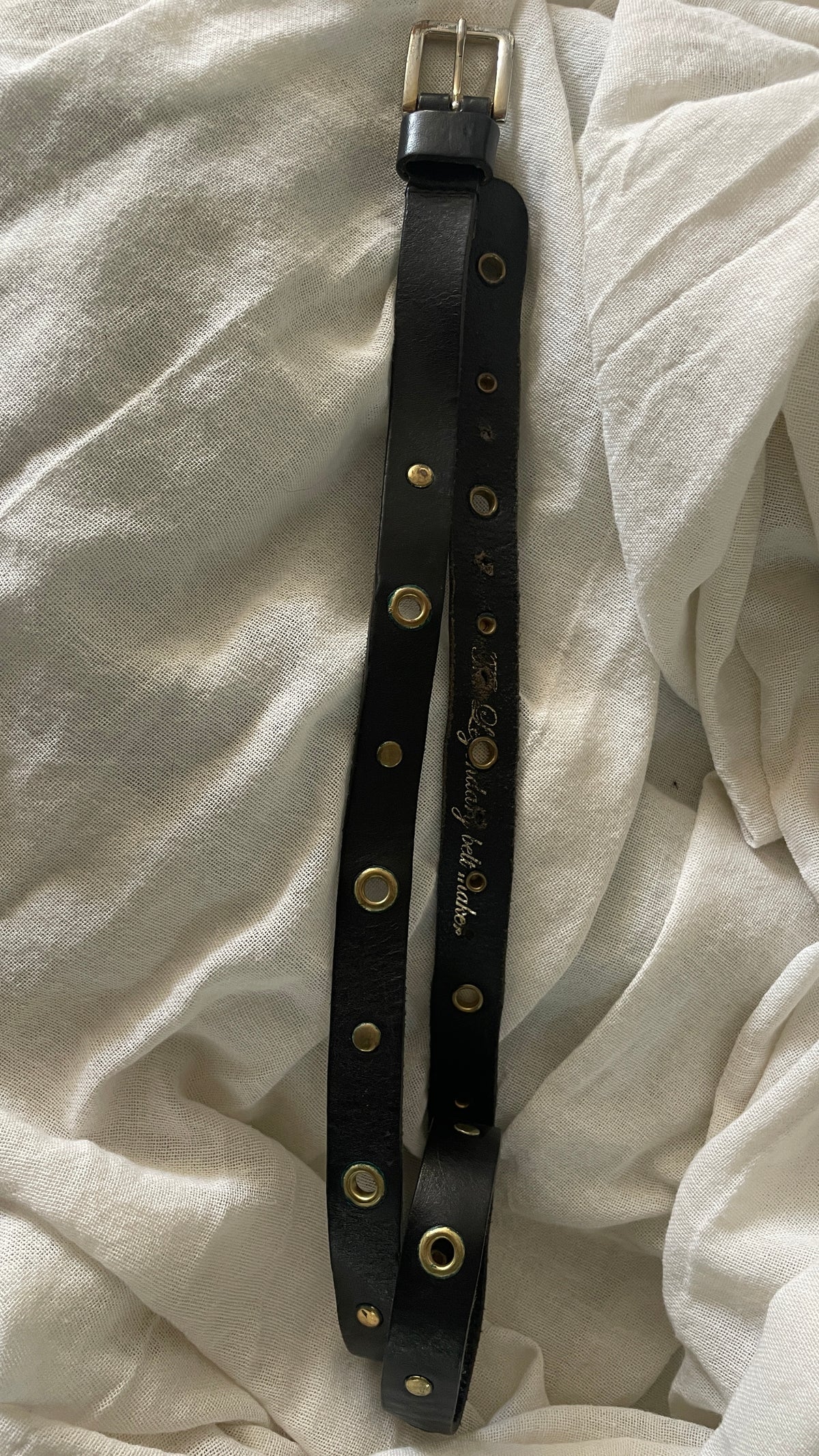 Studded Leather Belt