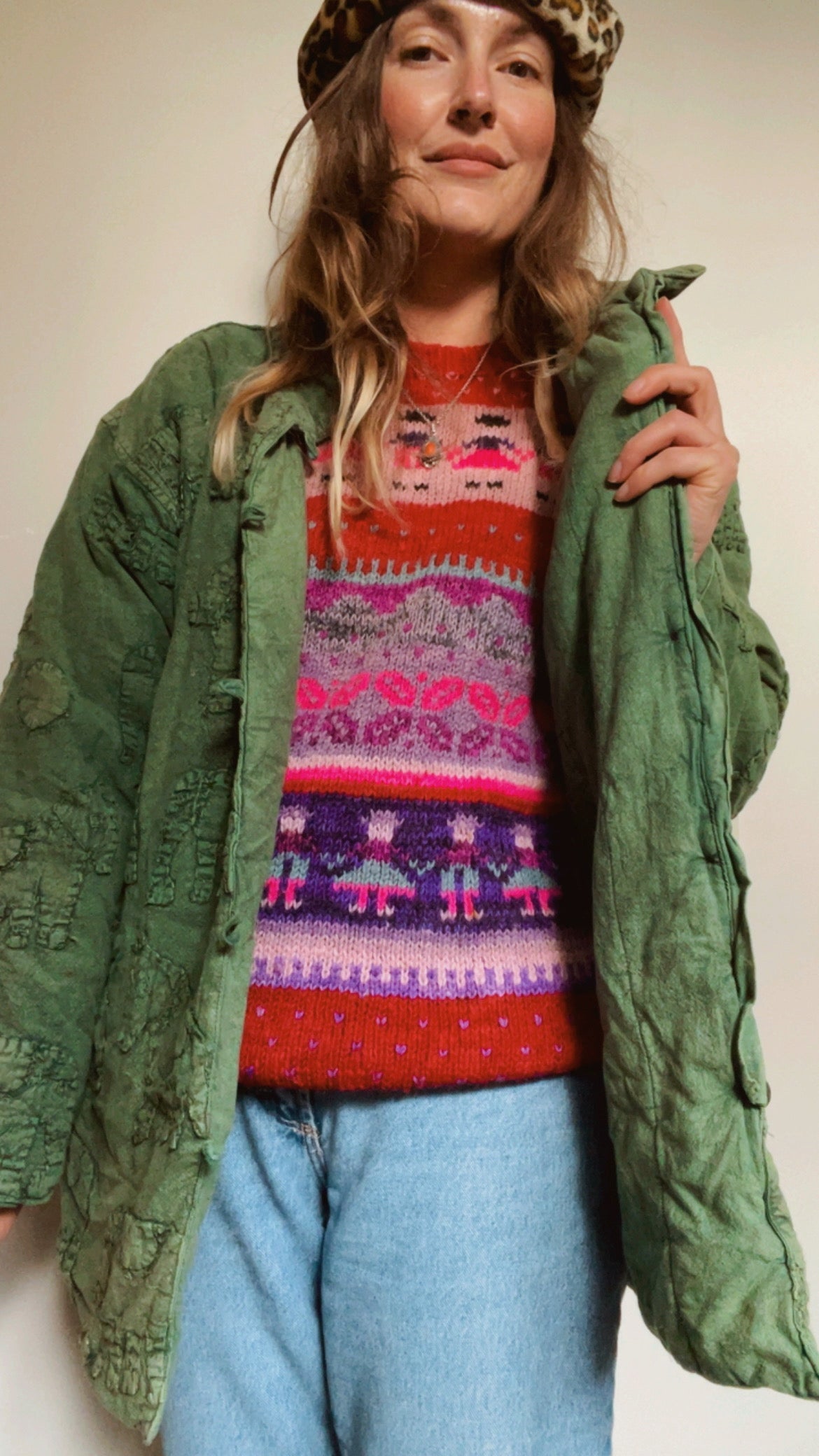 Jade Kantha Jacket