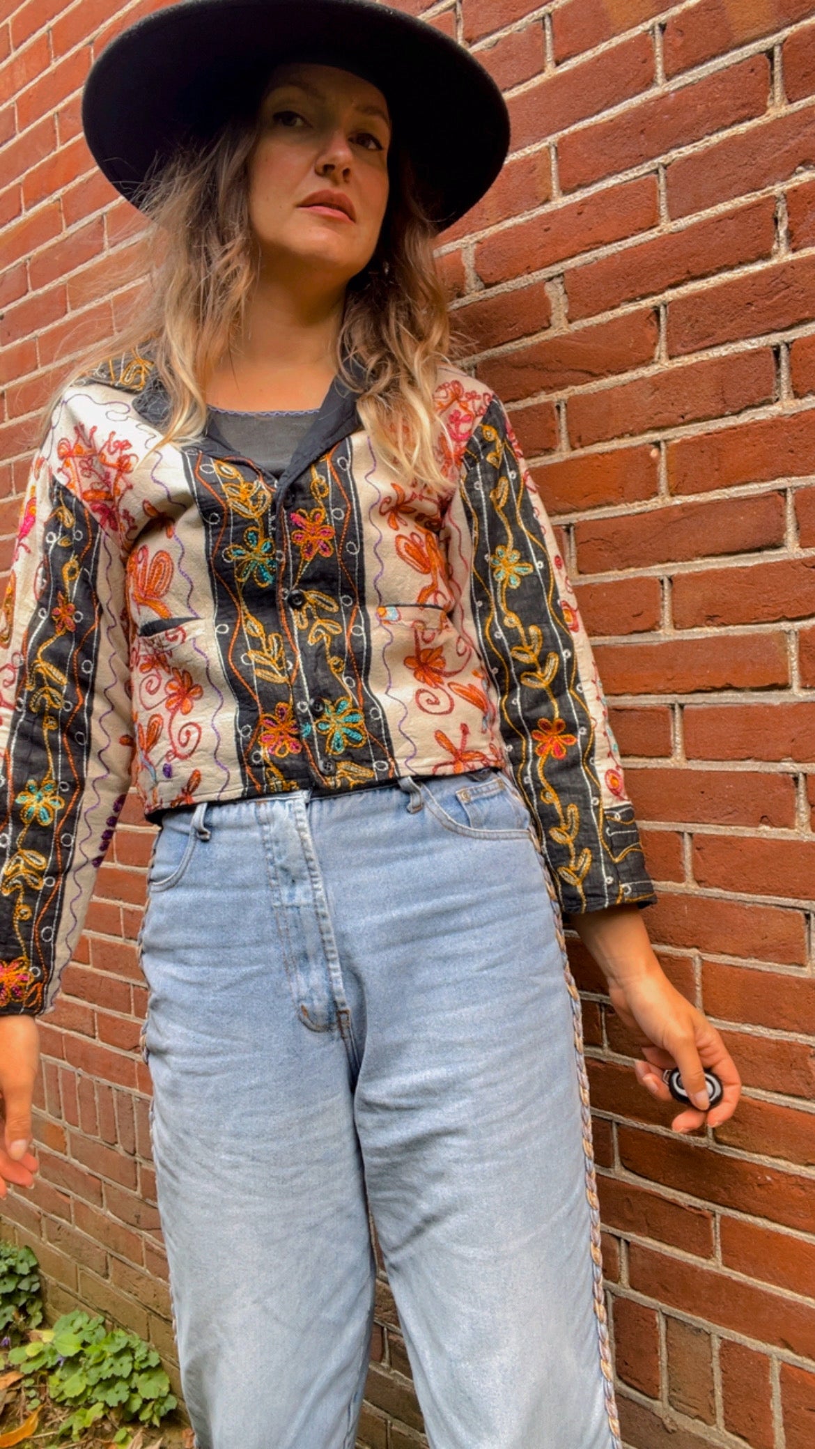 Embroidered Kantha Jacket