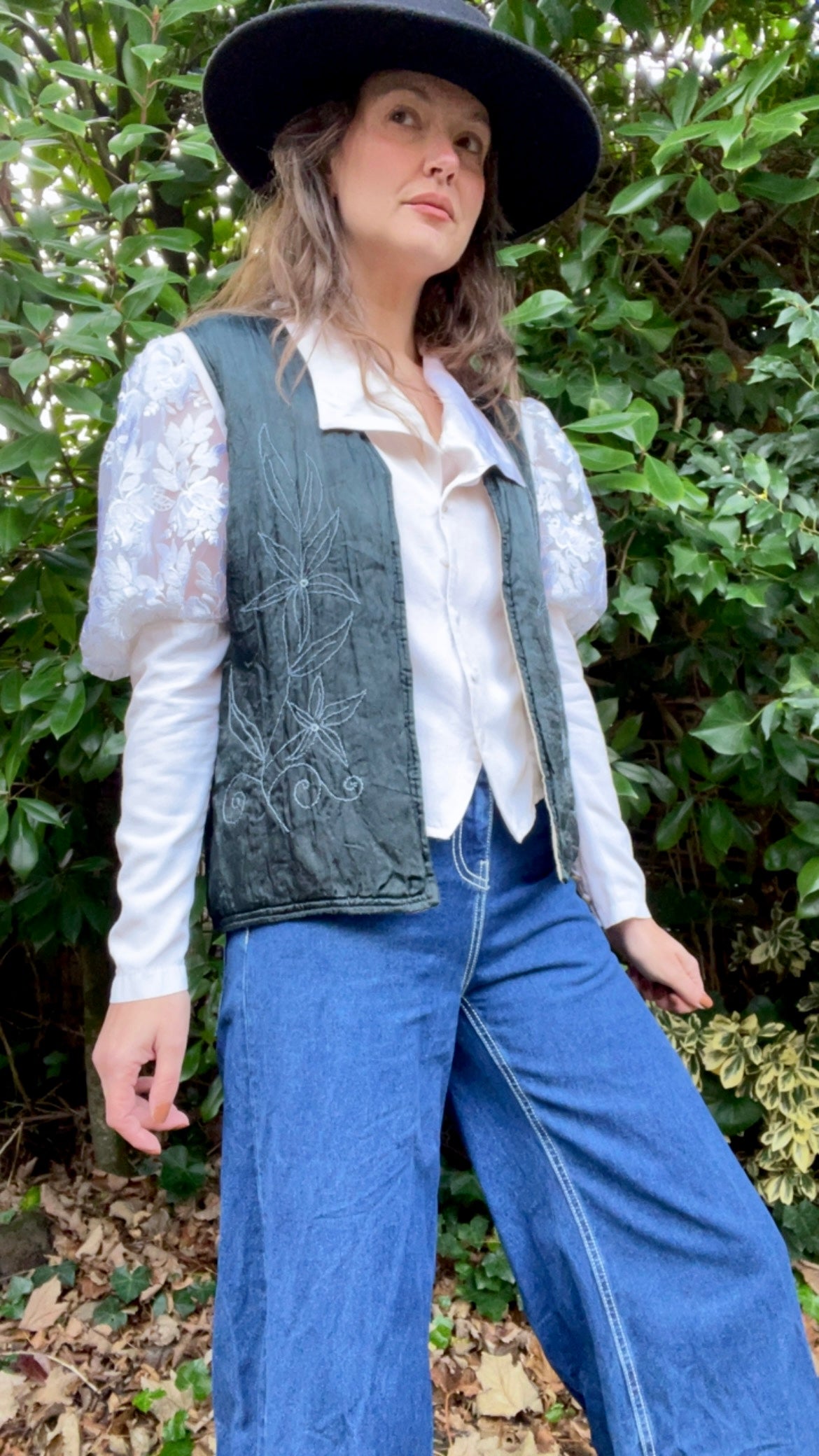 Silk Embroidered Waistcoat