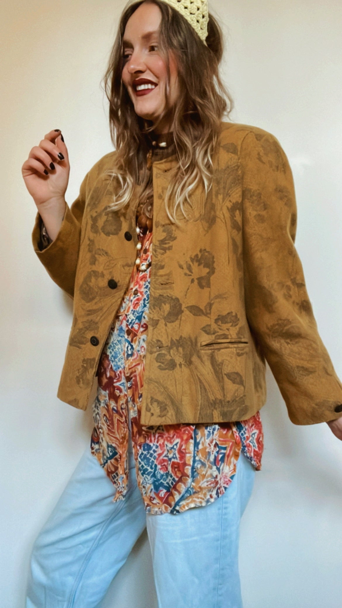 Subtle Flower Blazer