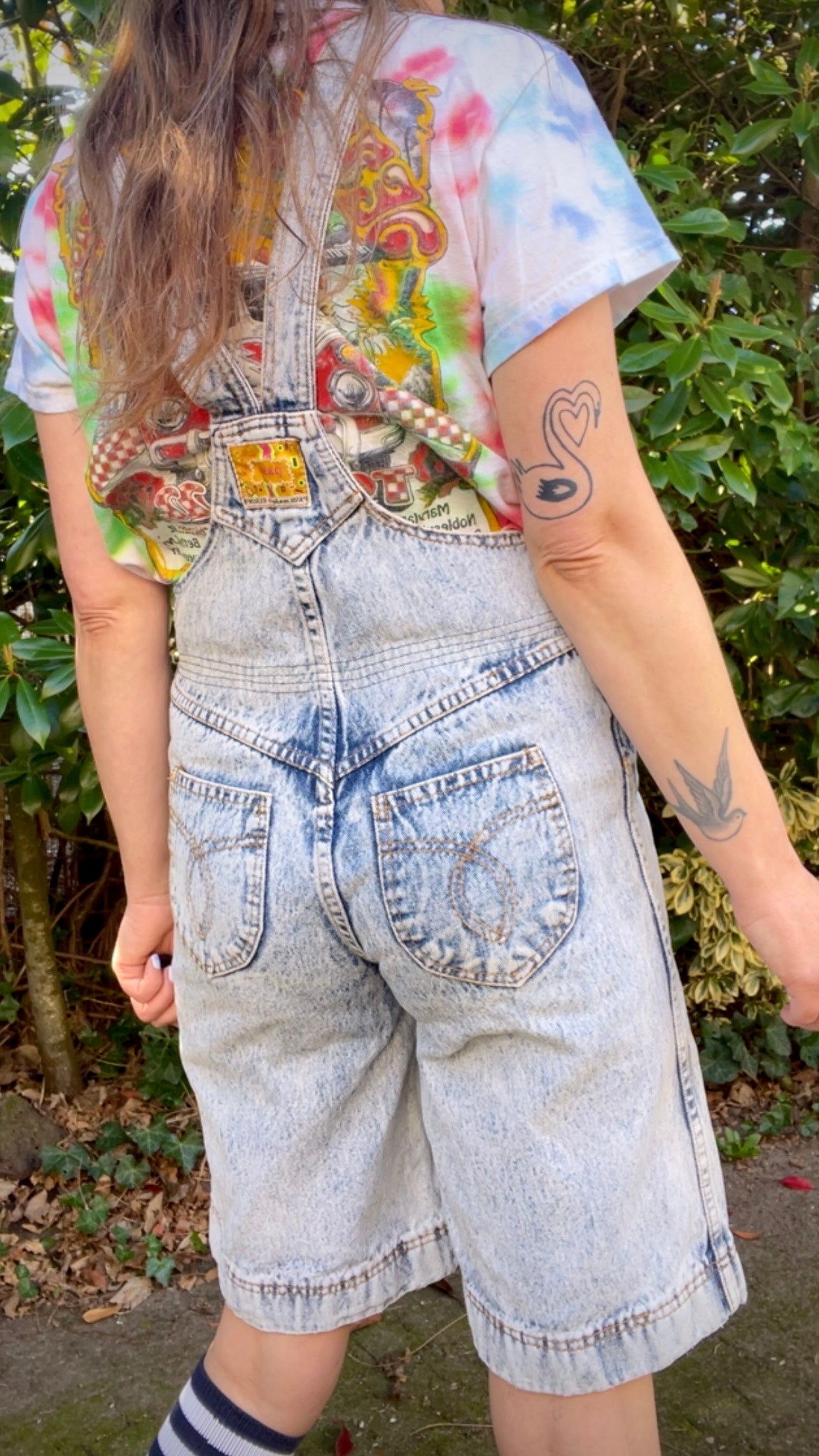 80s Denim Playsuit