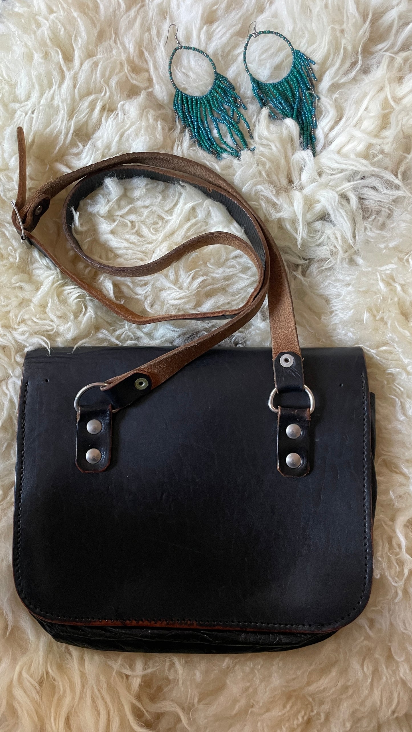 70s Leather Bag