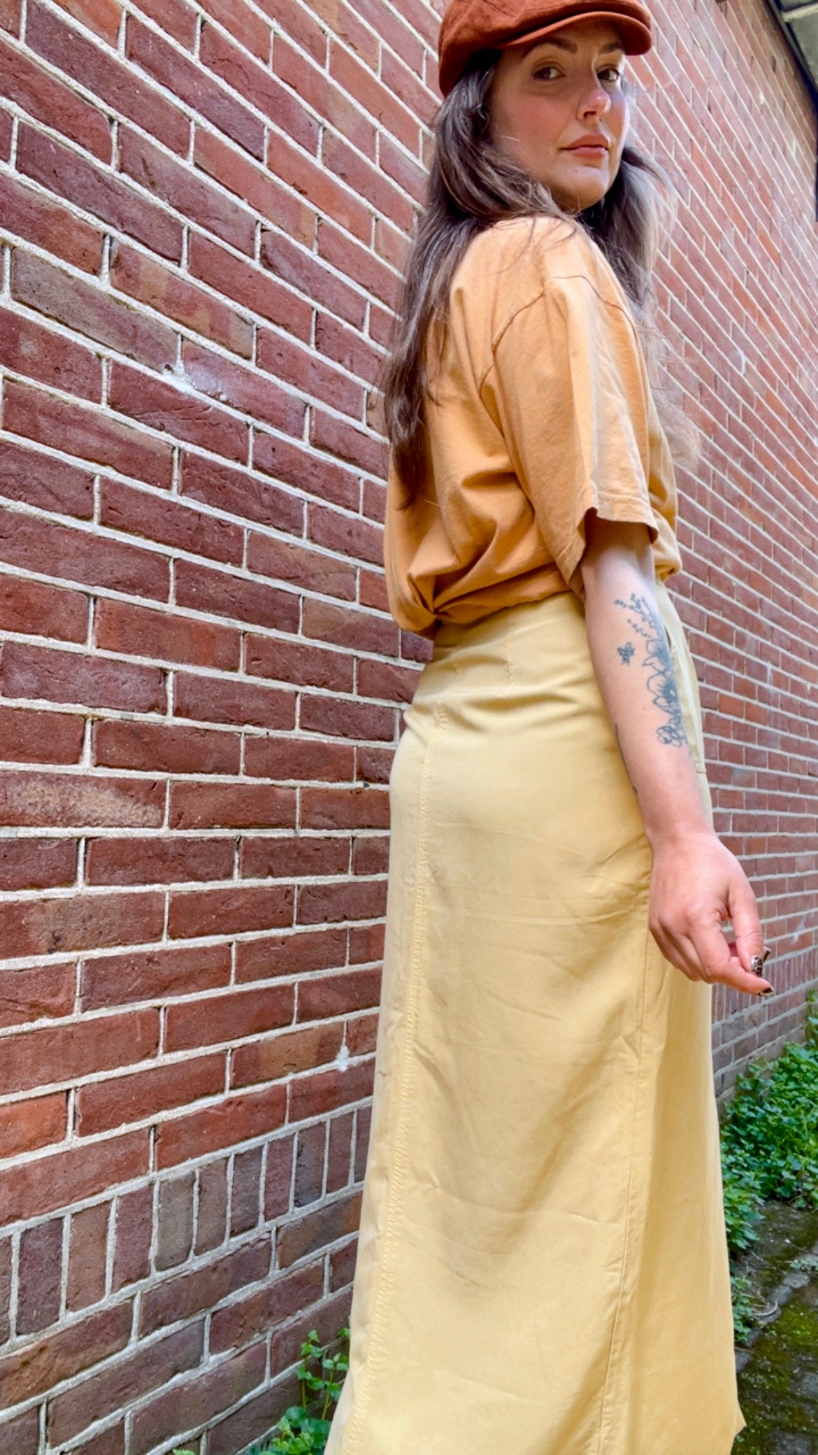 Worker Maxi Skirt