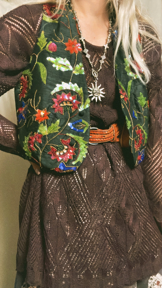 Sequin Waistcoat