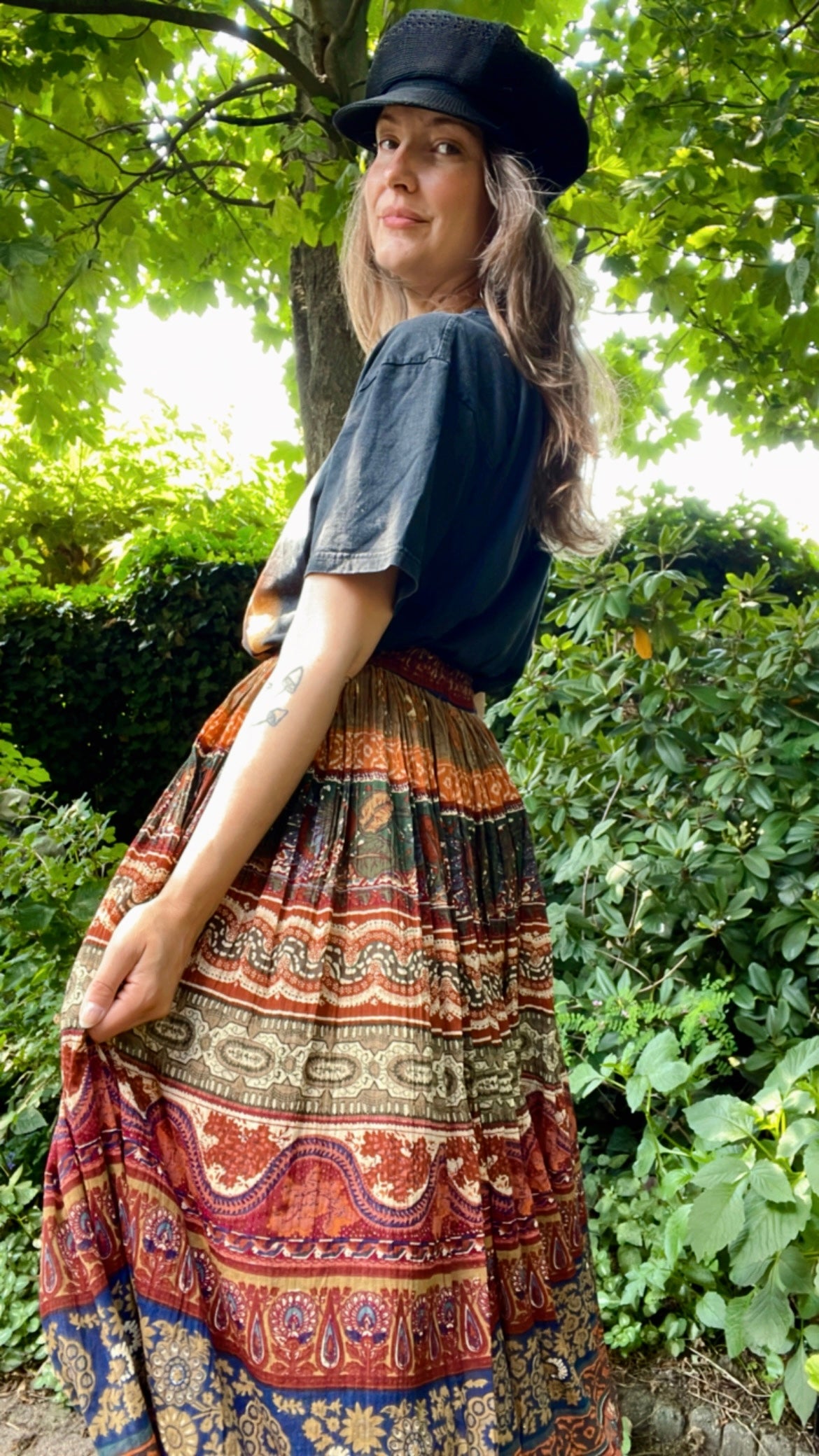 Bohemian Circle Skirt