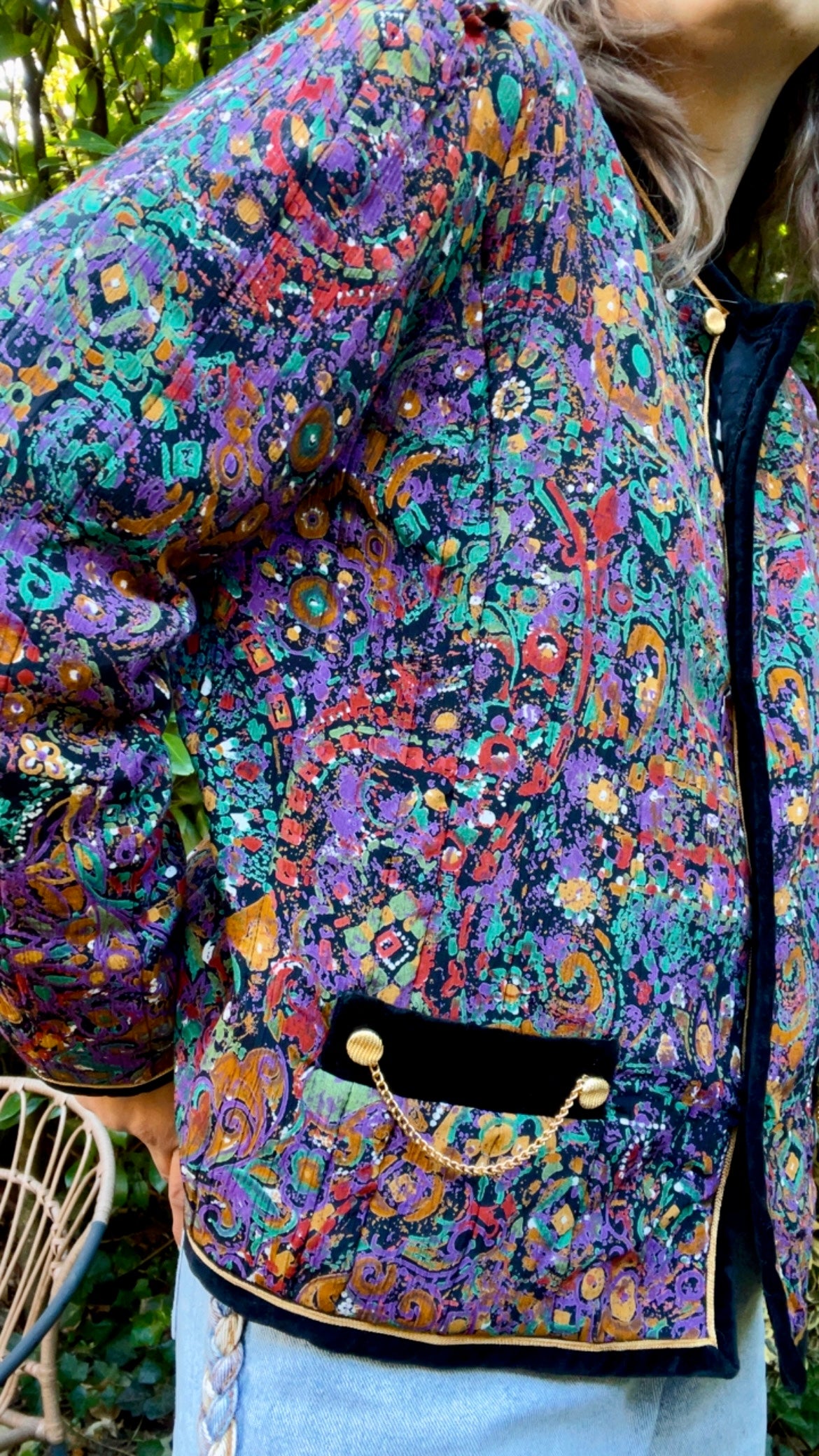 Colorful 80s Jacket
