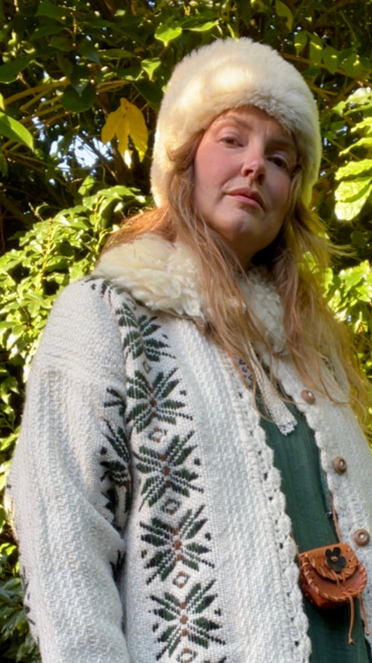 Natural Shearling Collar