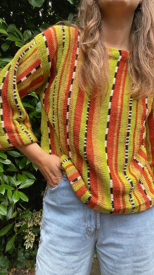 Graphic Knitted Jumper