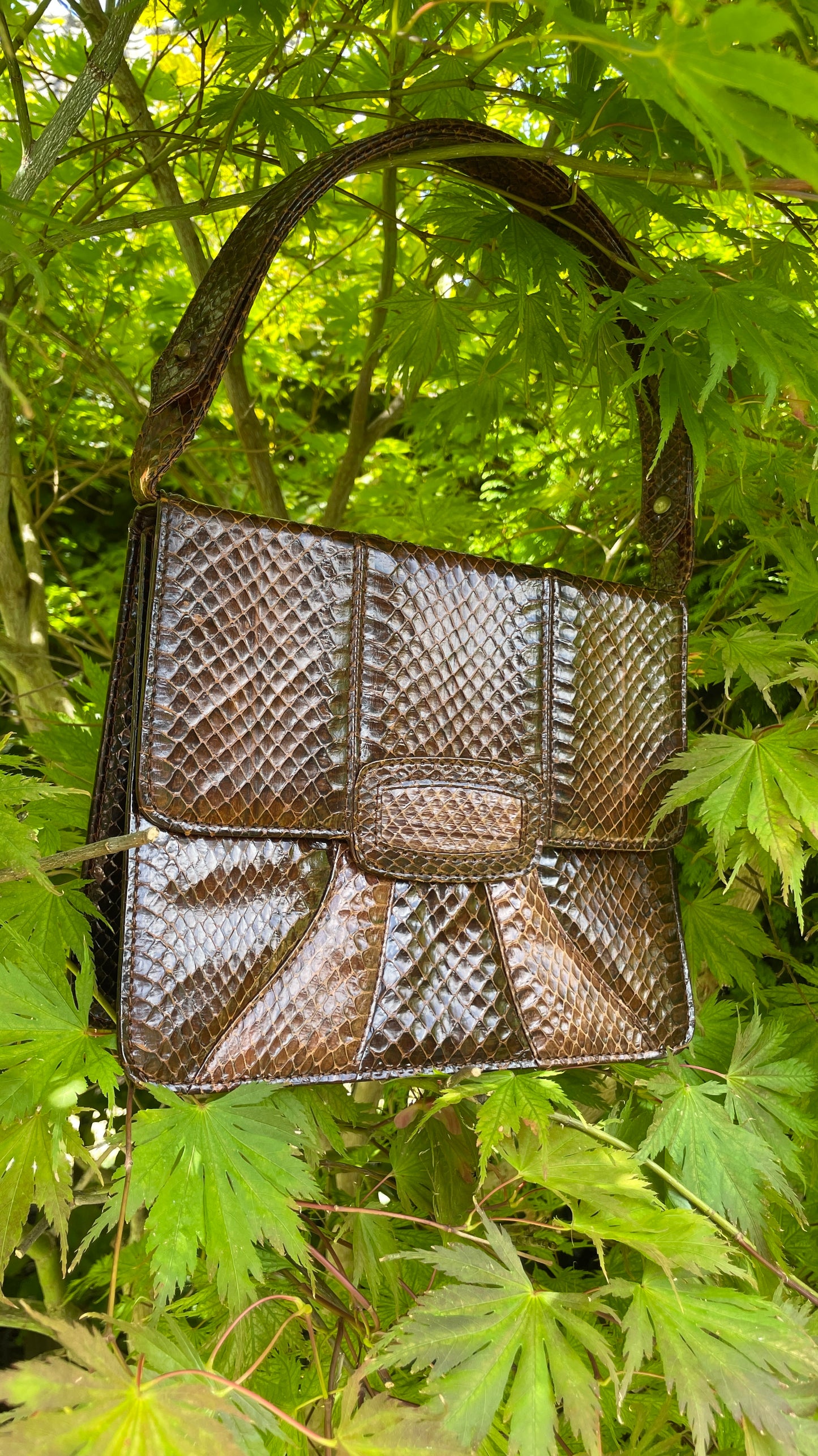 50s Snake Purse