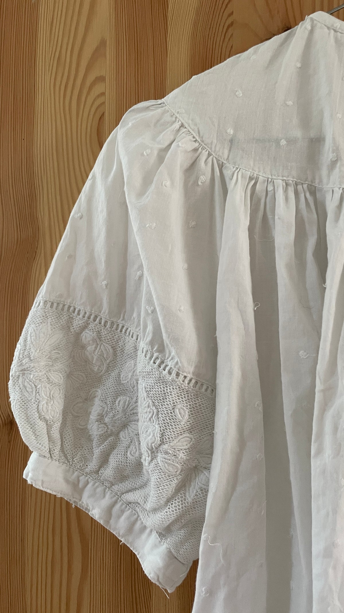 Lace Plumetis SS TOP