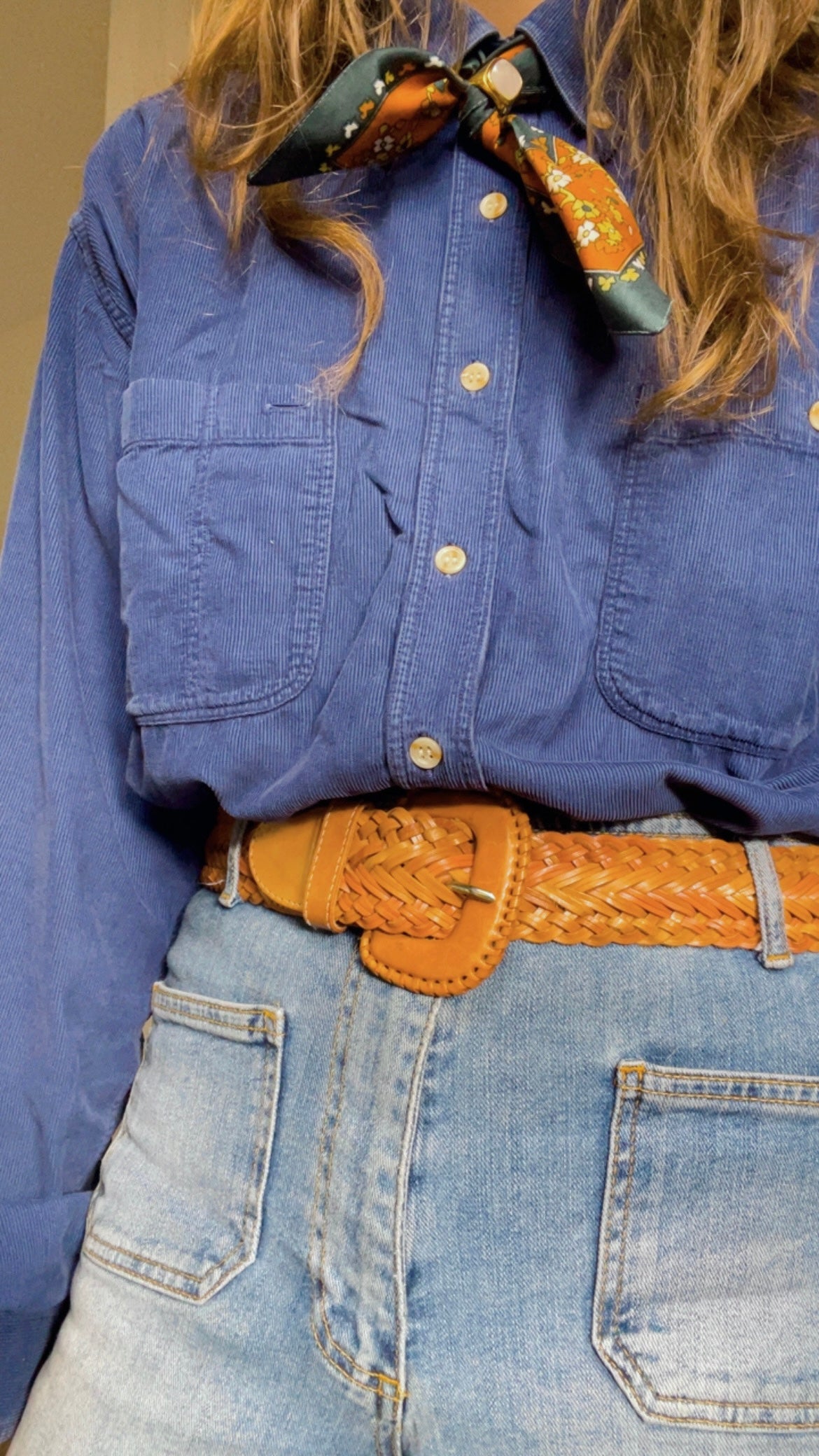 Corduroy Button Down Shirt