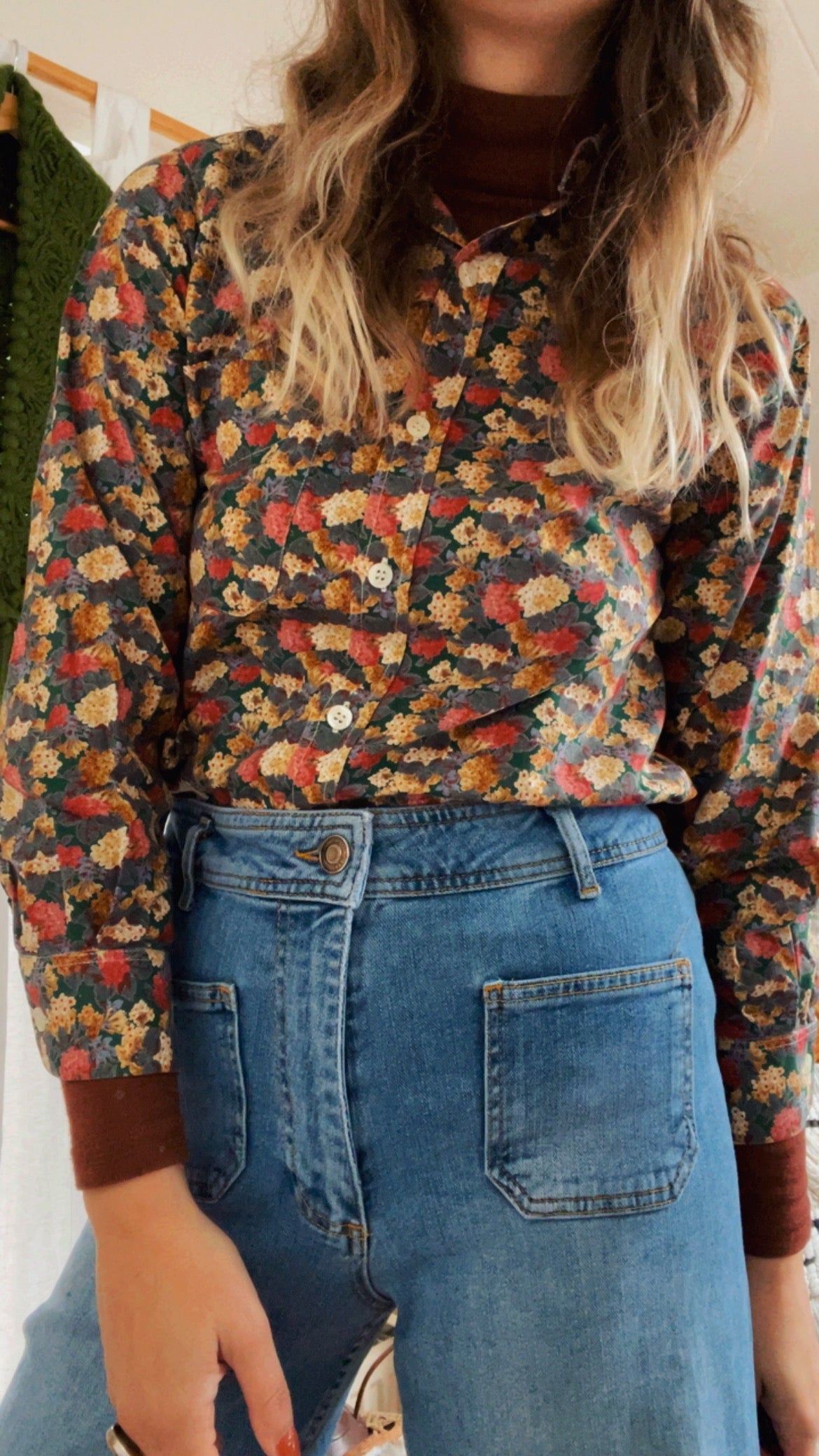 70s Floral Shirt