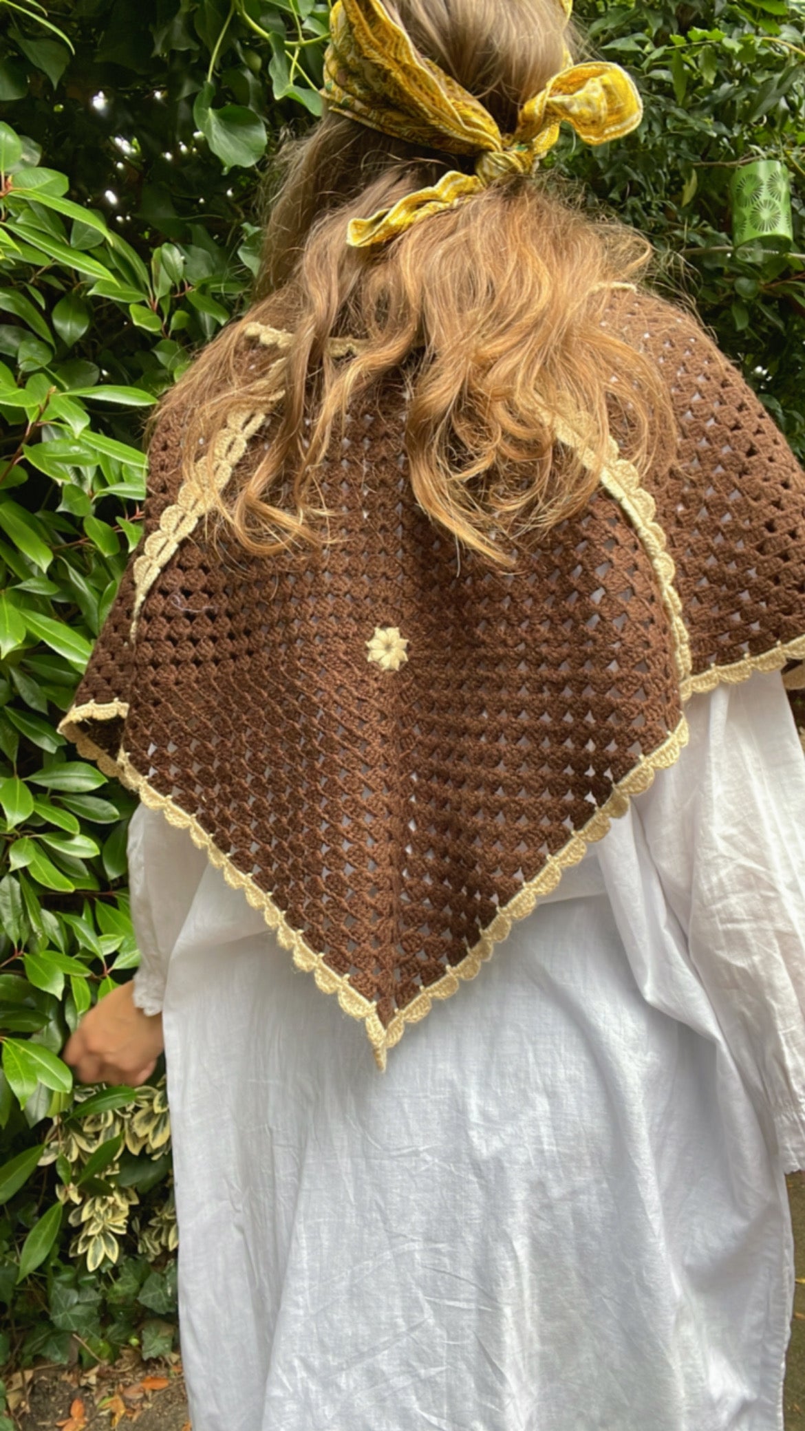 70s Crochet Capelette