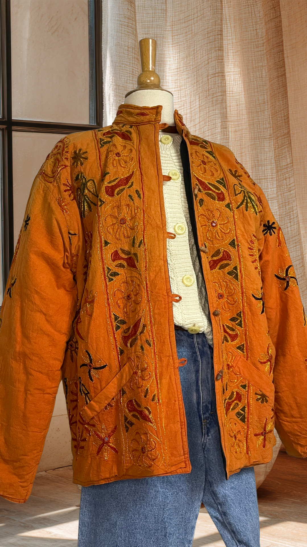 Padded Kantha Jacket