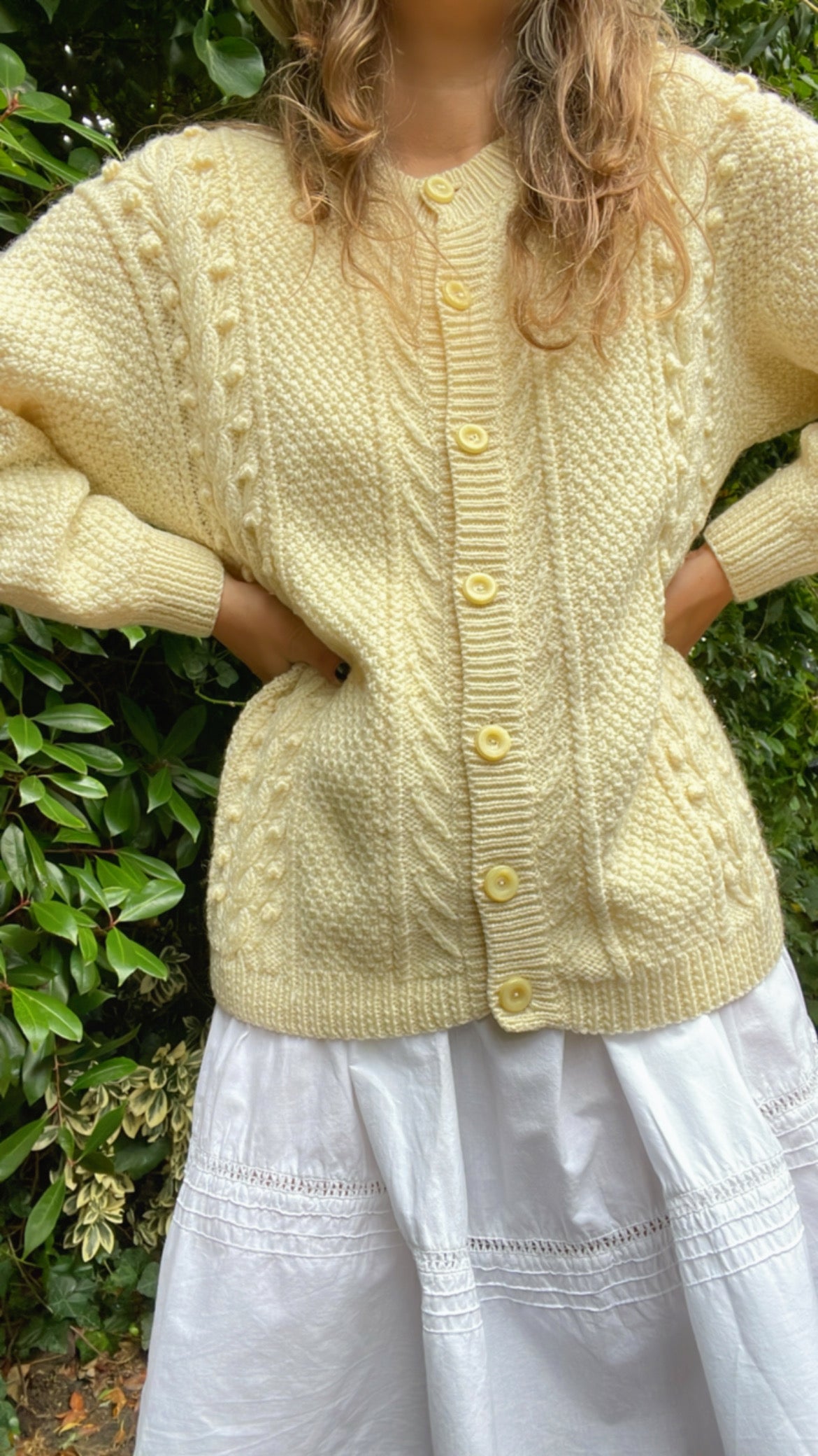 Hand Knitted Cardigan