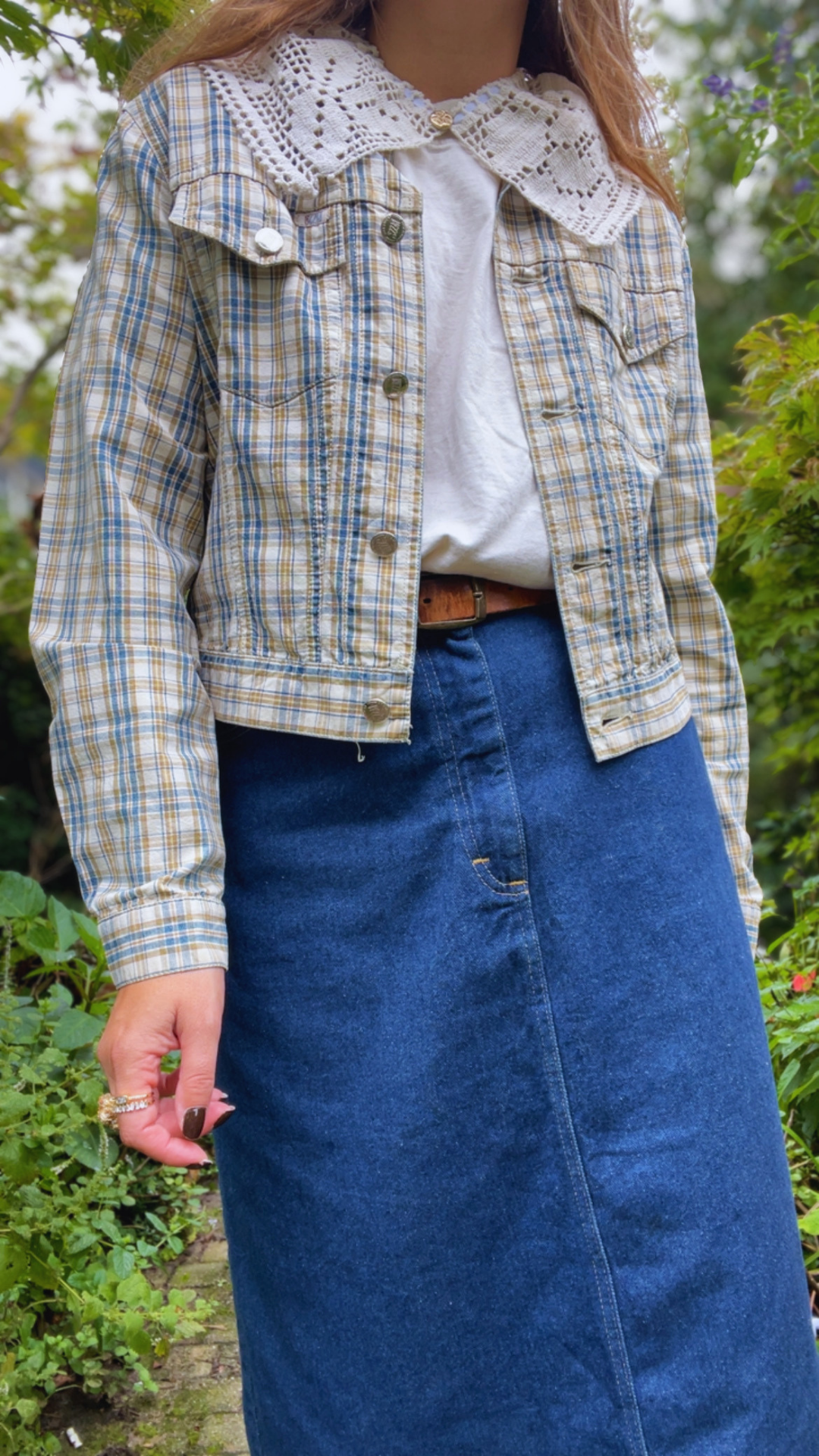 90s Check Jacket