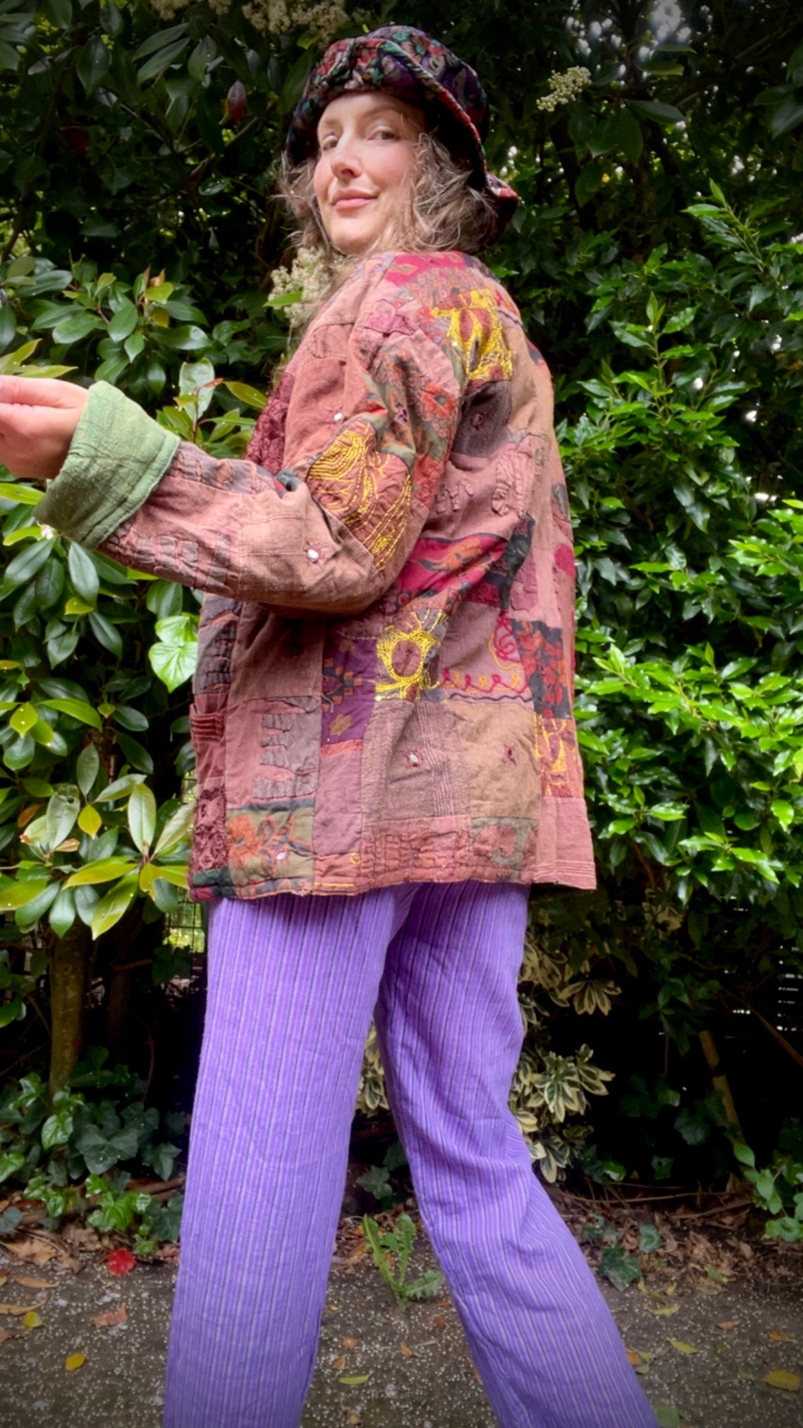 Patchwork Kantha Jacket