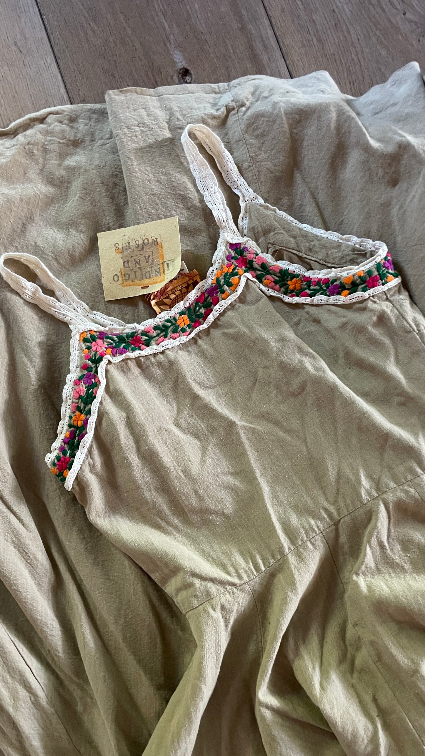 Girasol Embroidery Maxi Dress