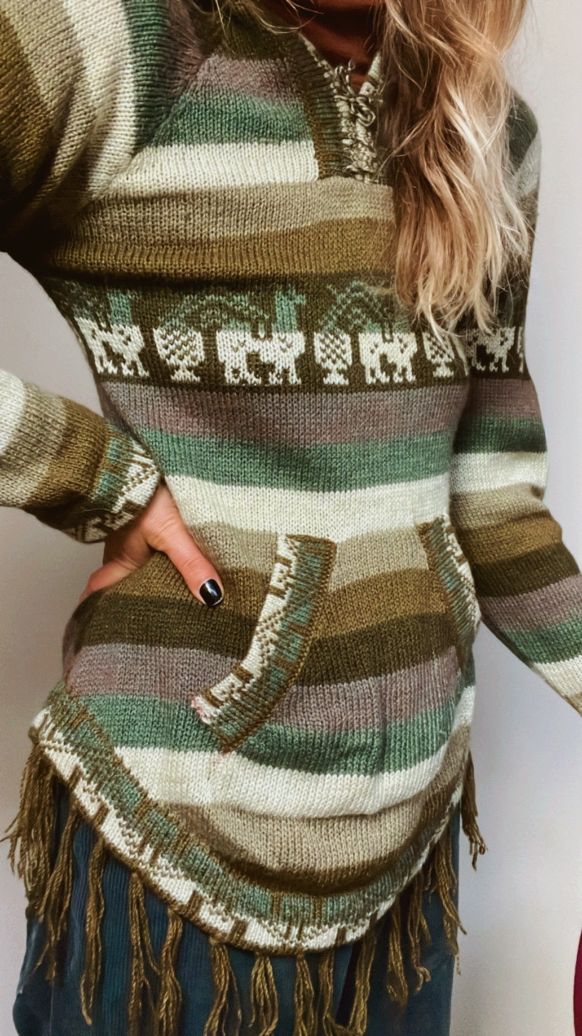 Peruvian Hooded Jumper