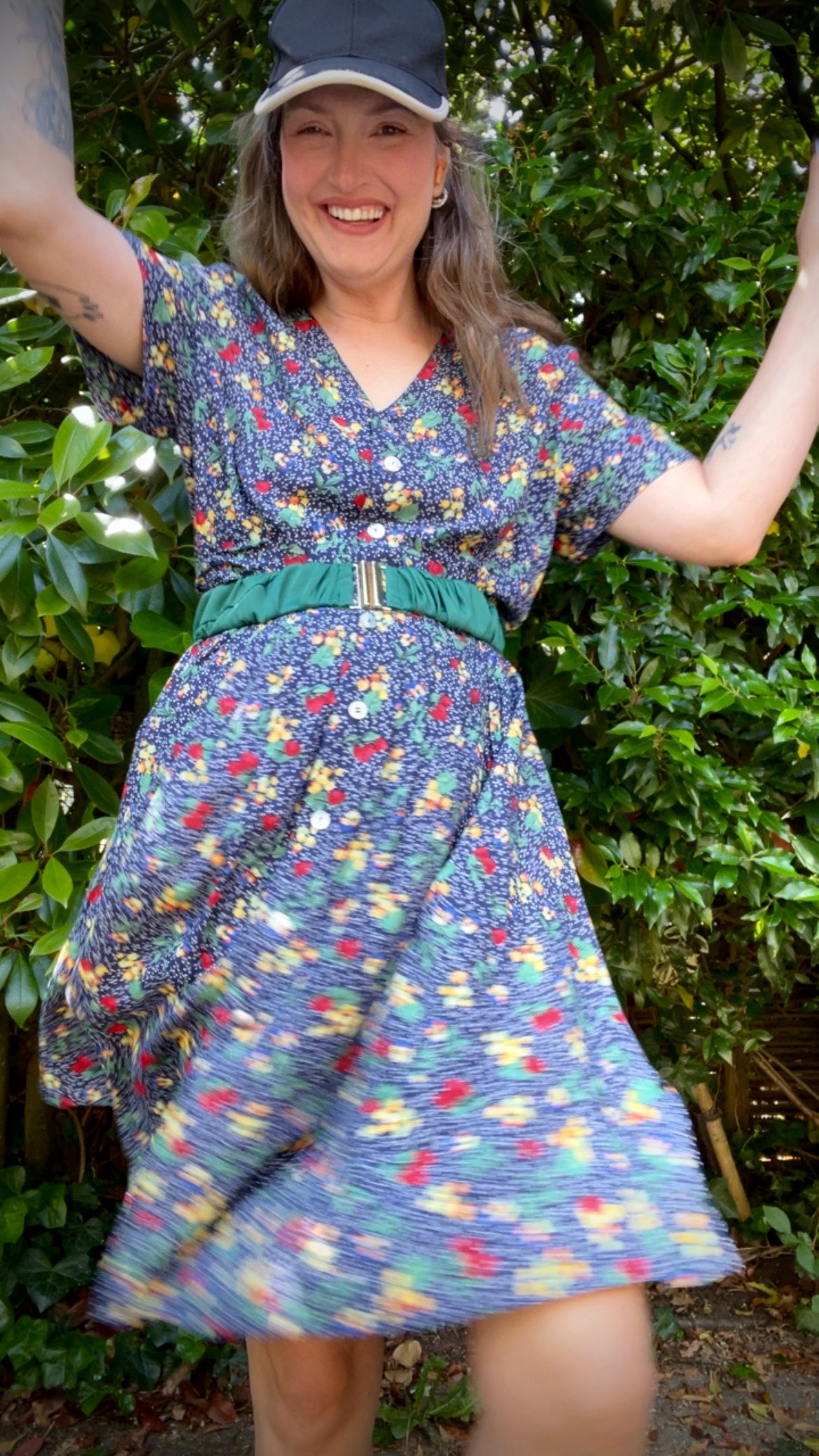 Floral Button Down Dress