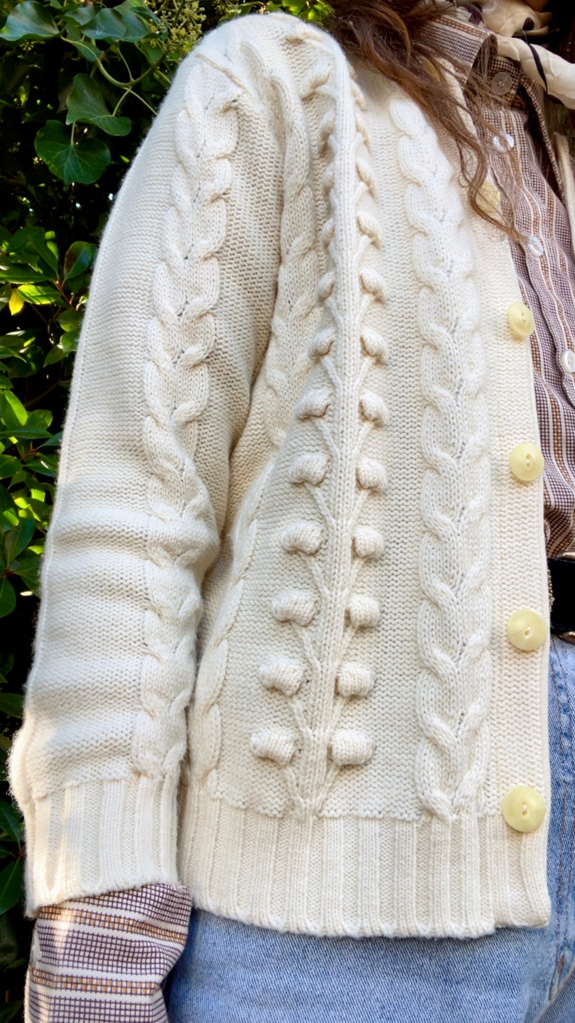 Cream Cardigan