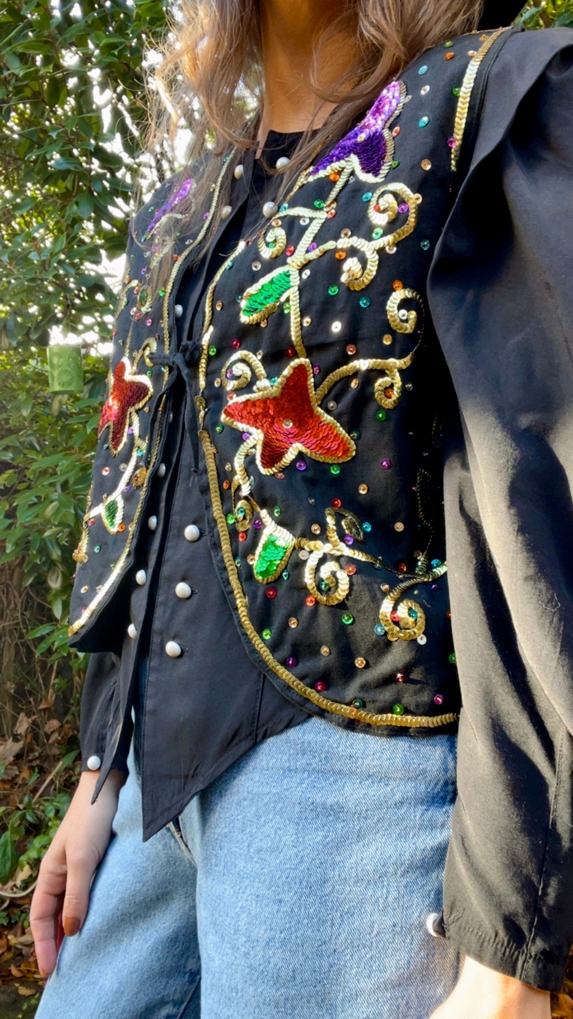 Sequin Waistcoat