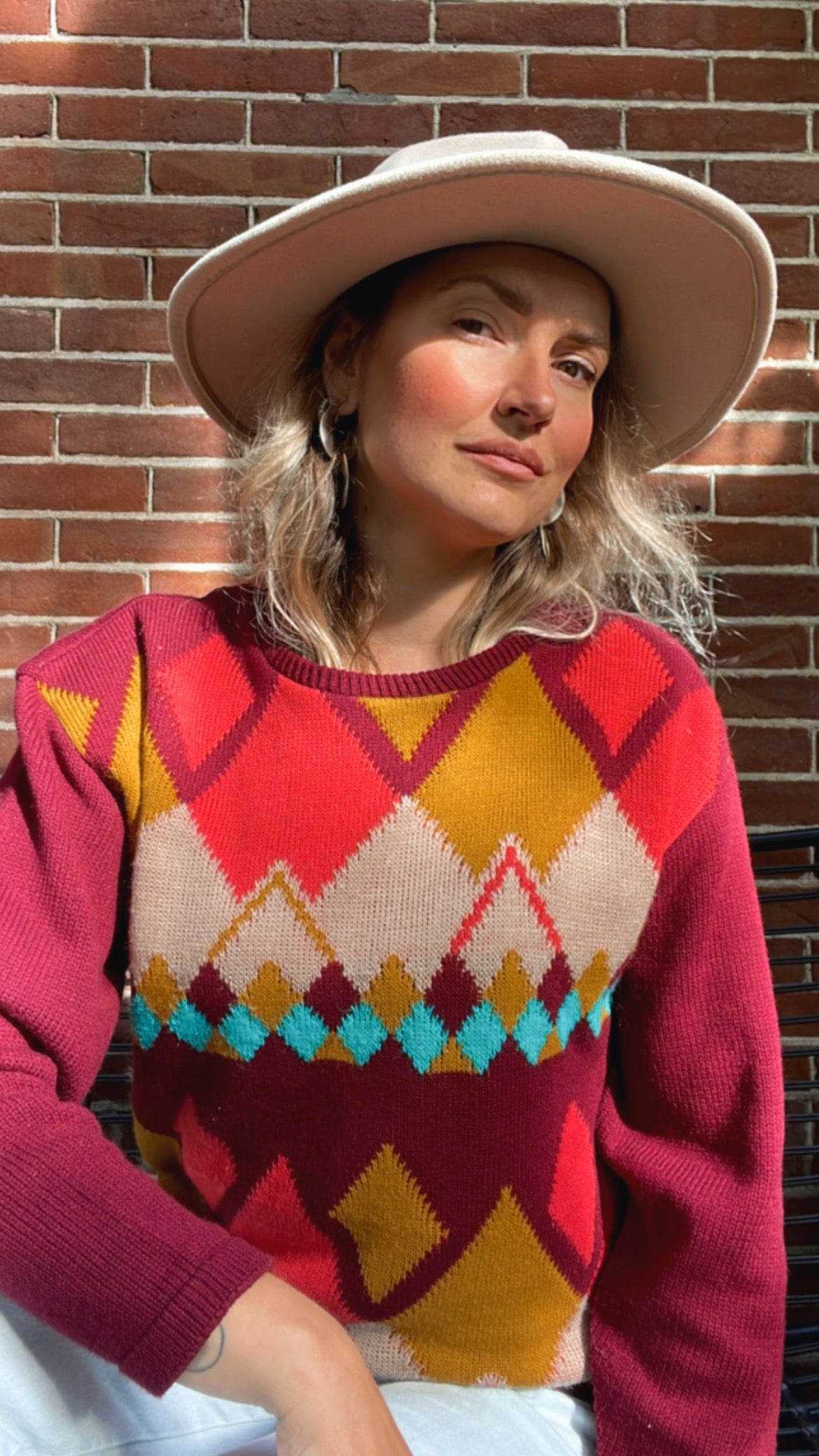 Colorful jumper