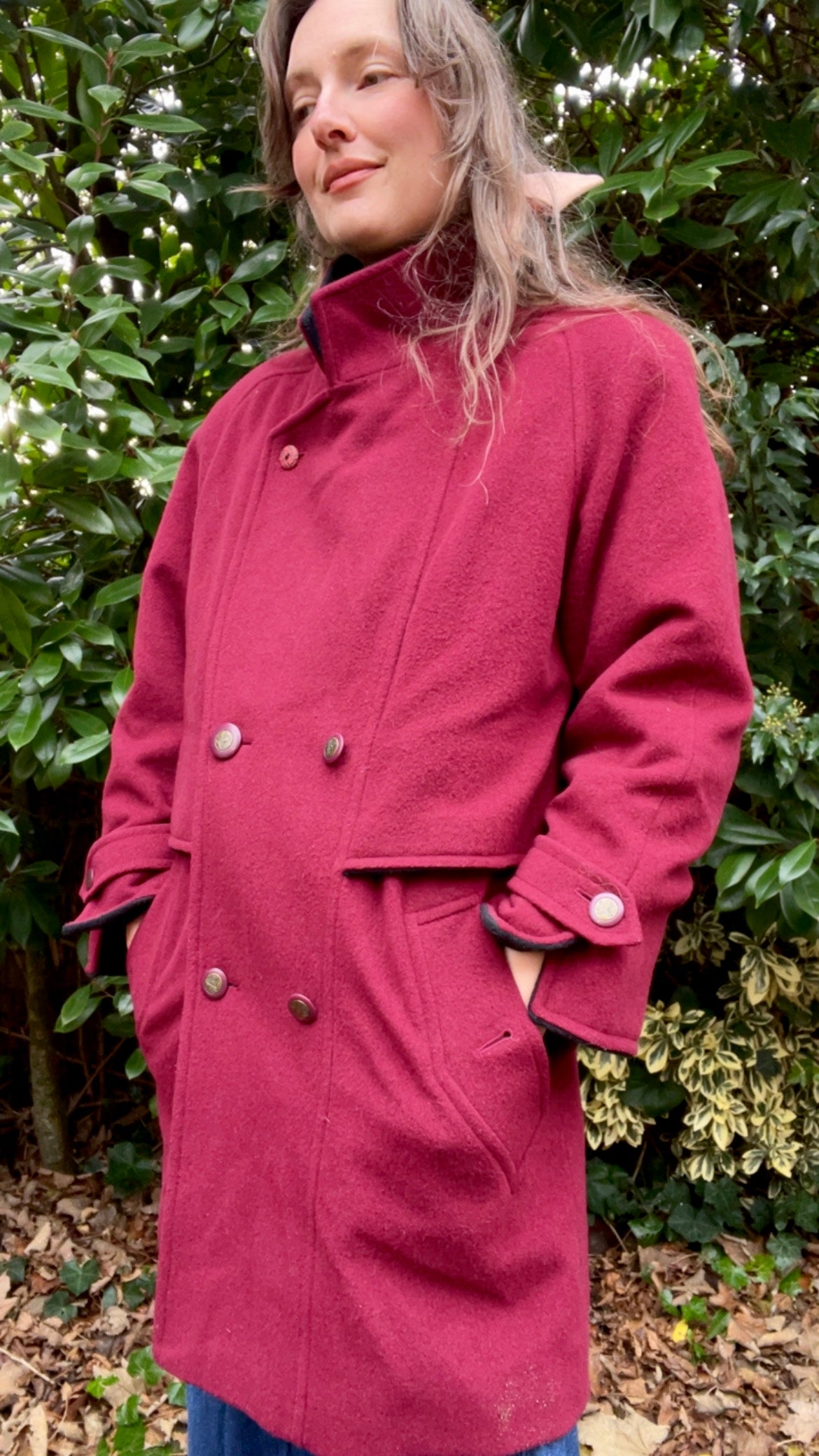 Mid-length Wool Coat