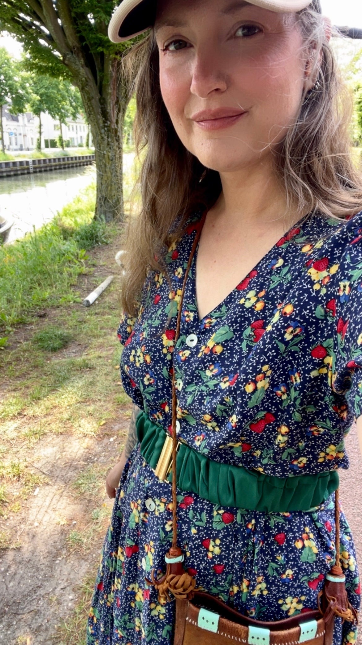 Floral Button Down Dress