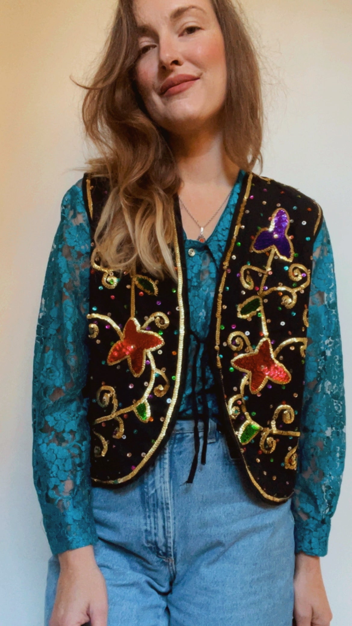 Sequin Waistcoat