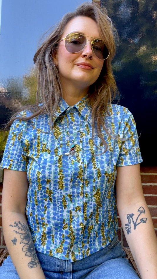 70s Floral SS Shirt