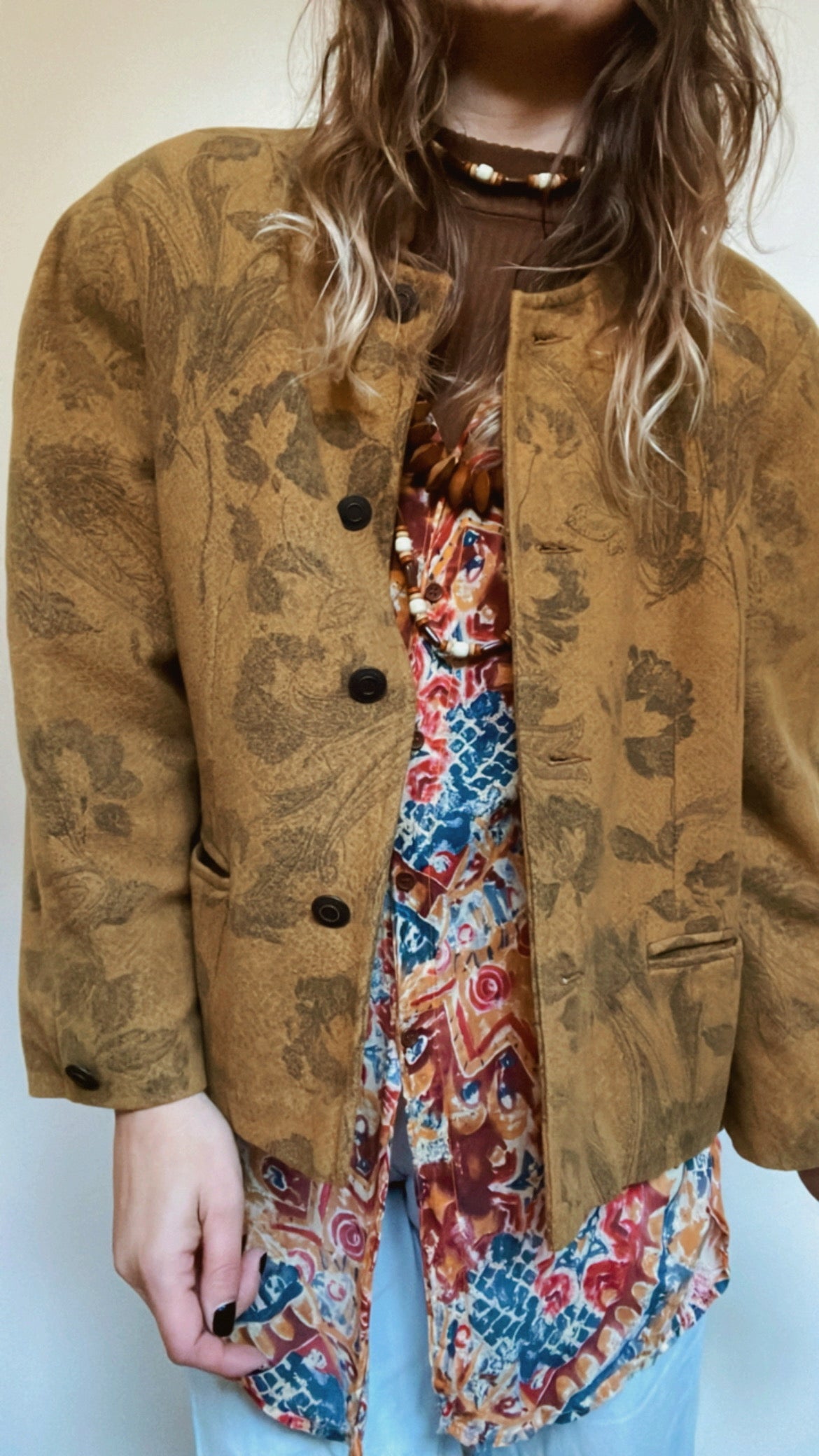 Subtle Flower Blazer