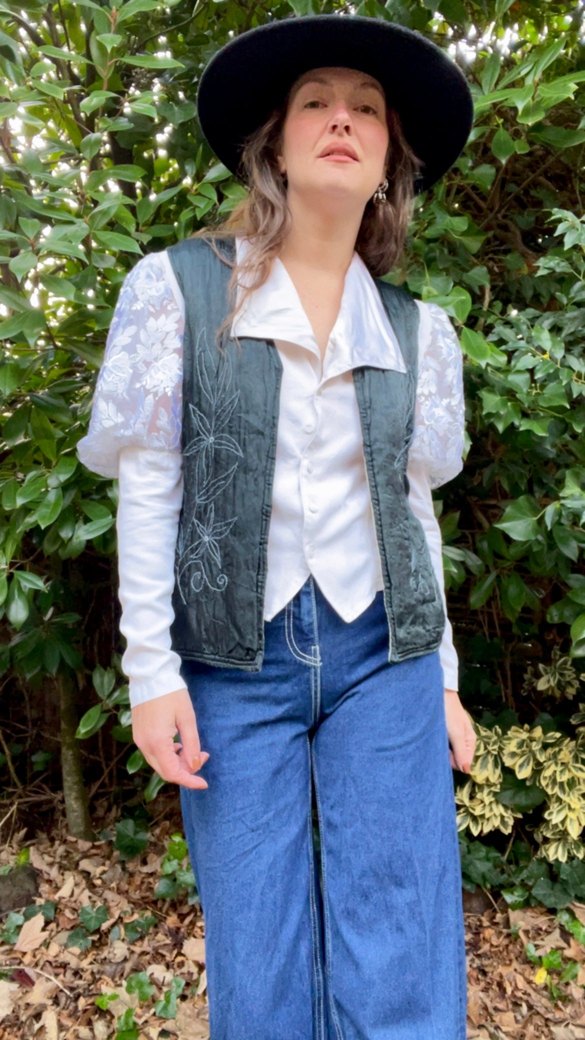 Silk Embroidered Waistcoat