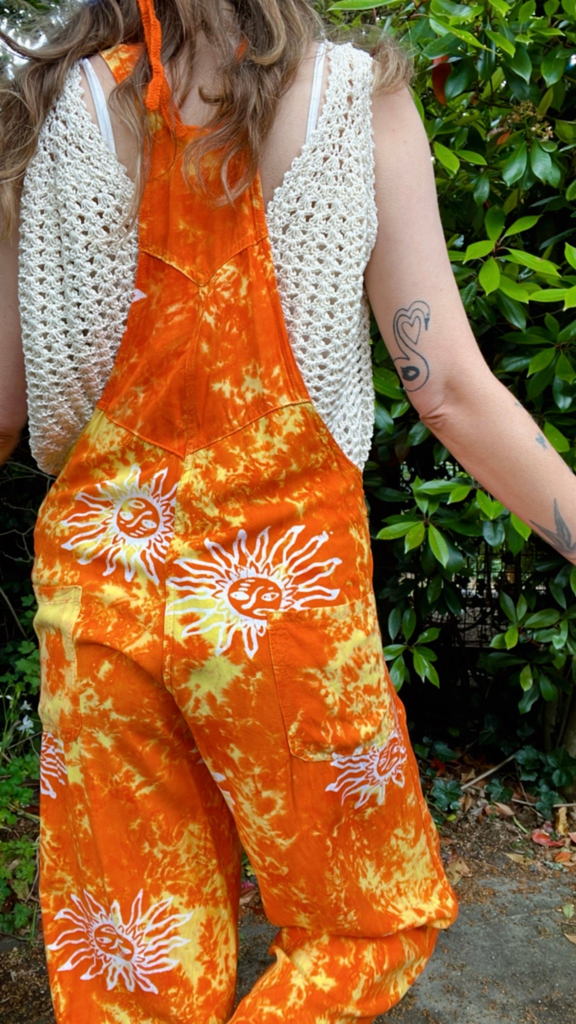 90s Sunny Dungarees