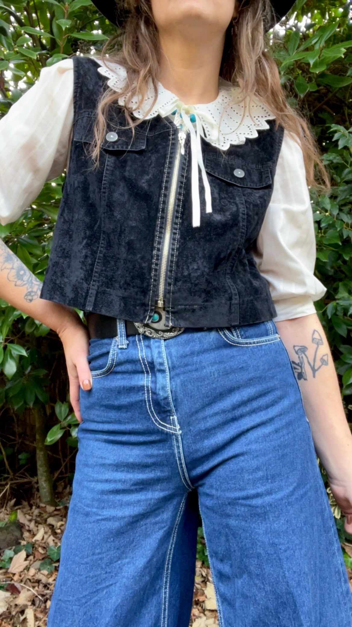 90s Suedine Waistcoat