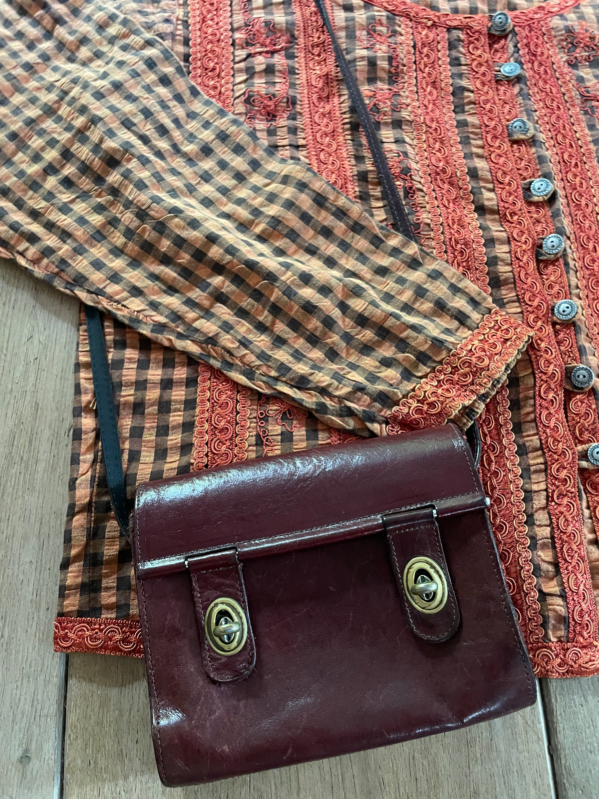 80s Leather Purse