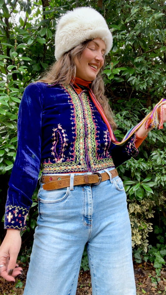 60s Hippie Shacket