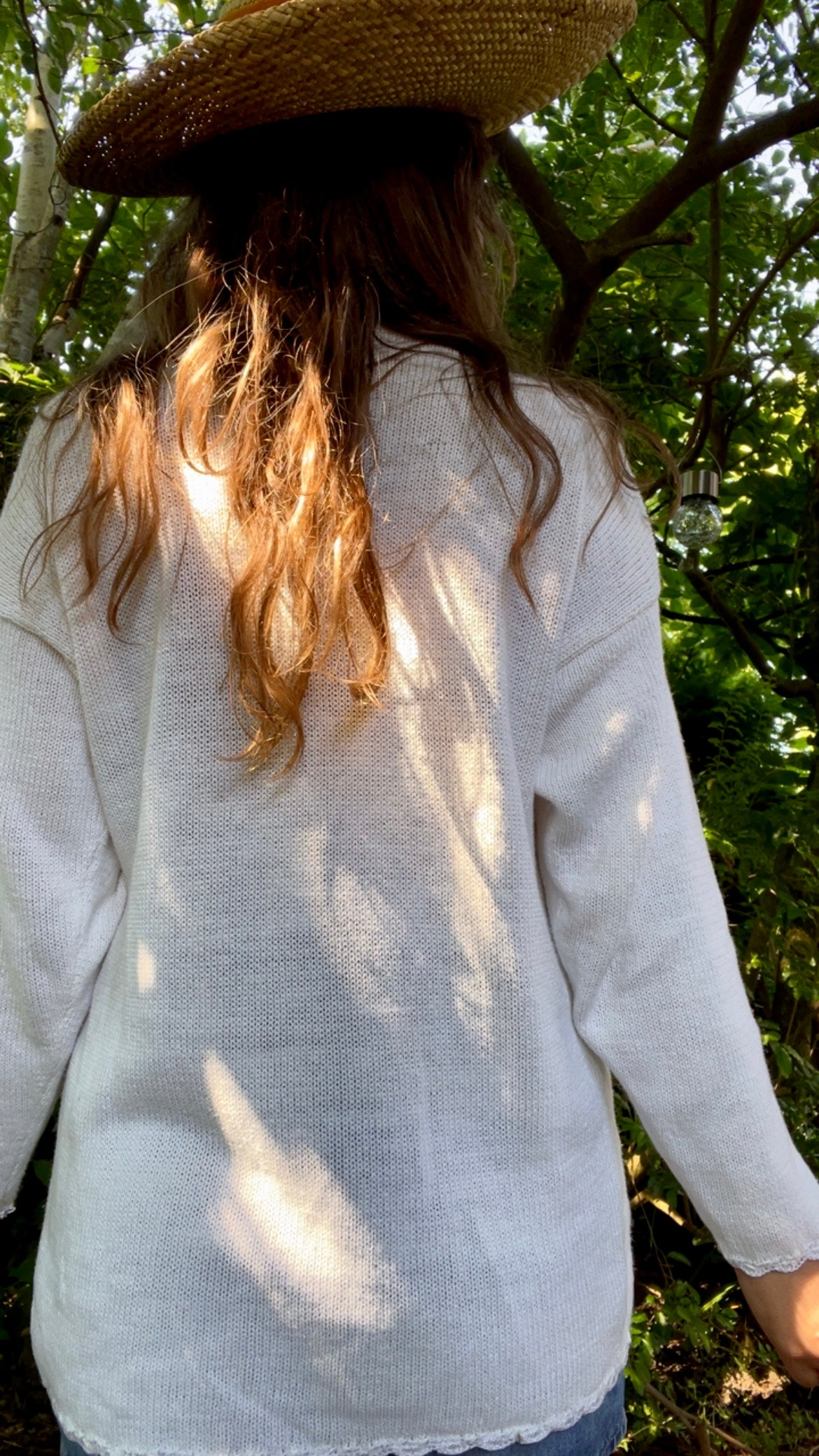 Bedazzled Cotton Cardigan