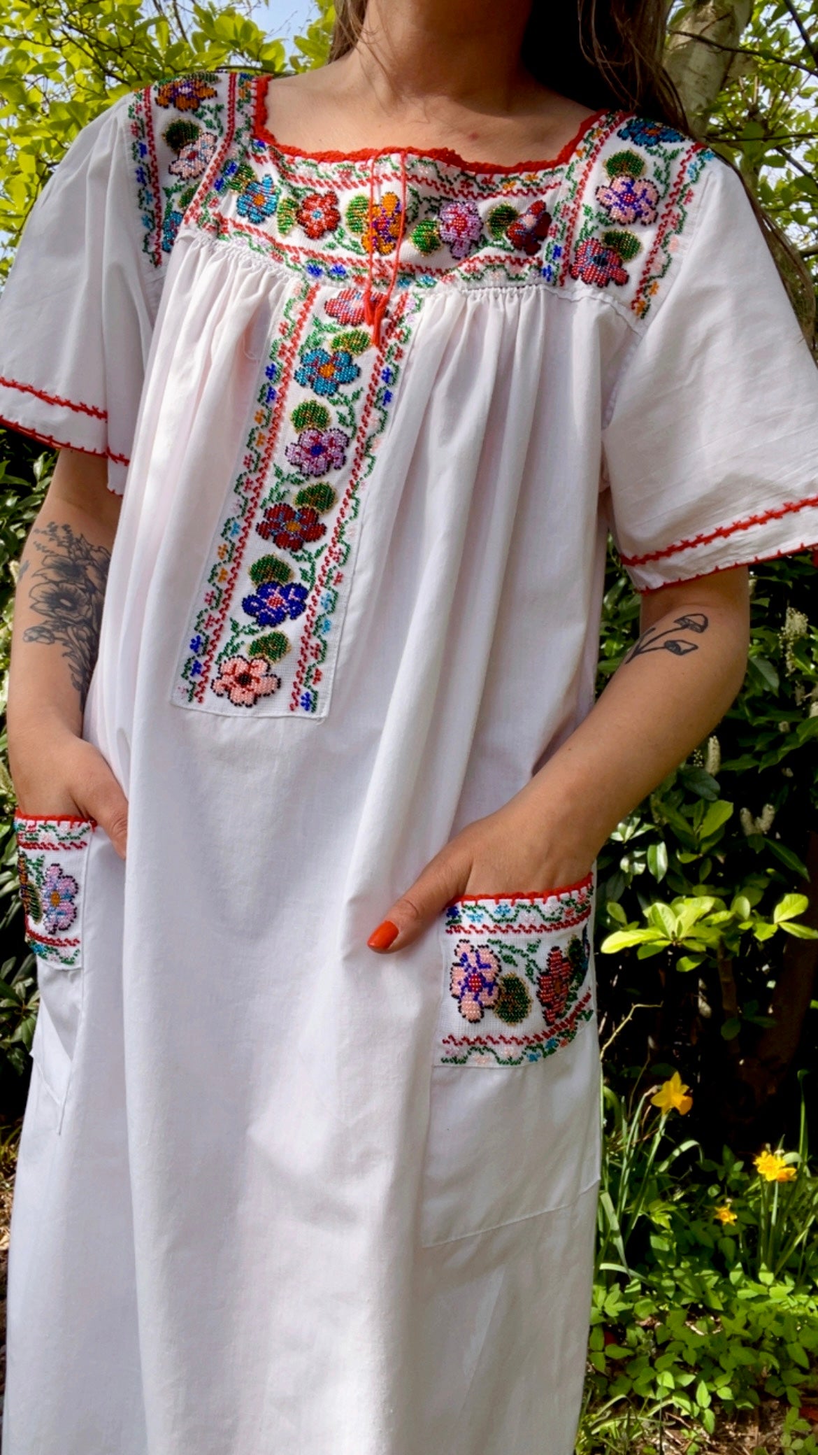Oaxaca Beaded Dress