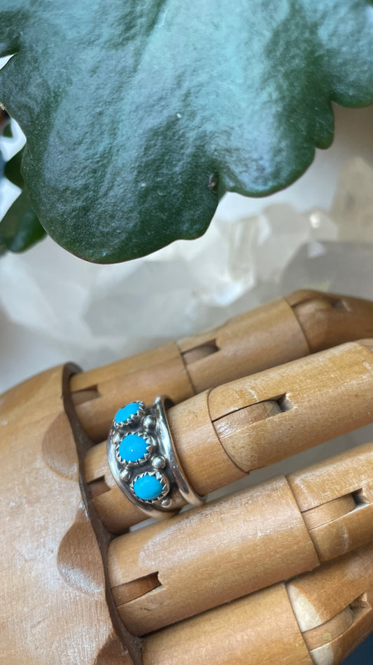 Silver & Turquoise Ring