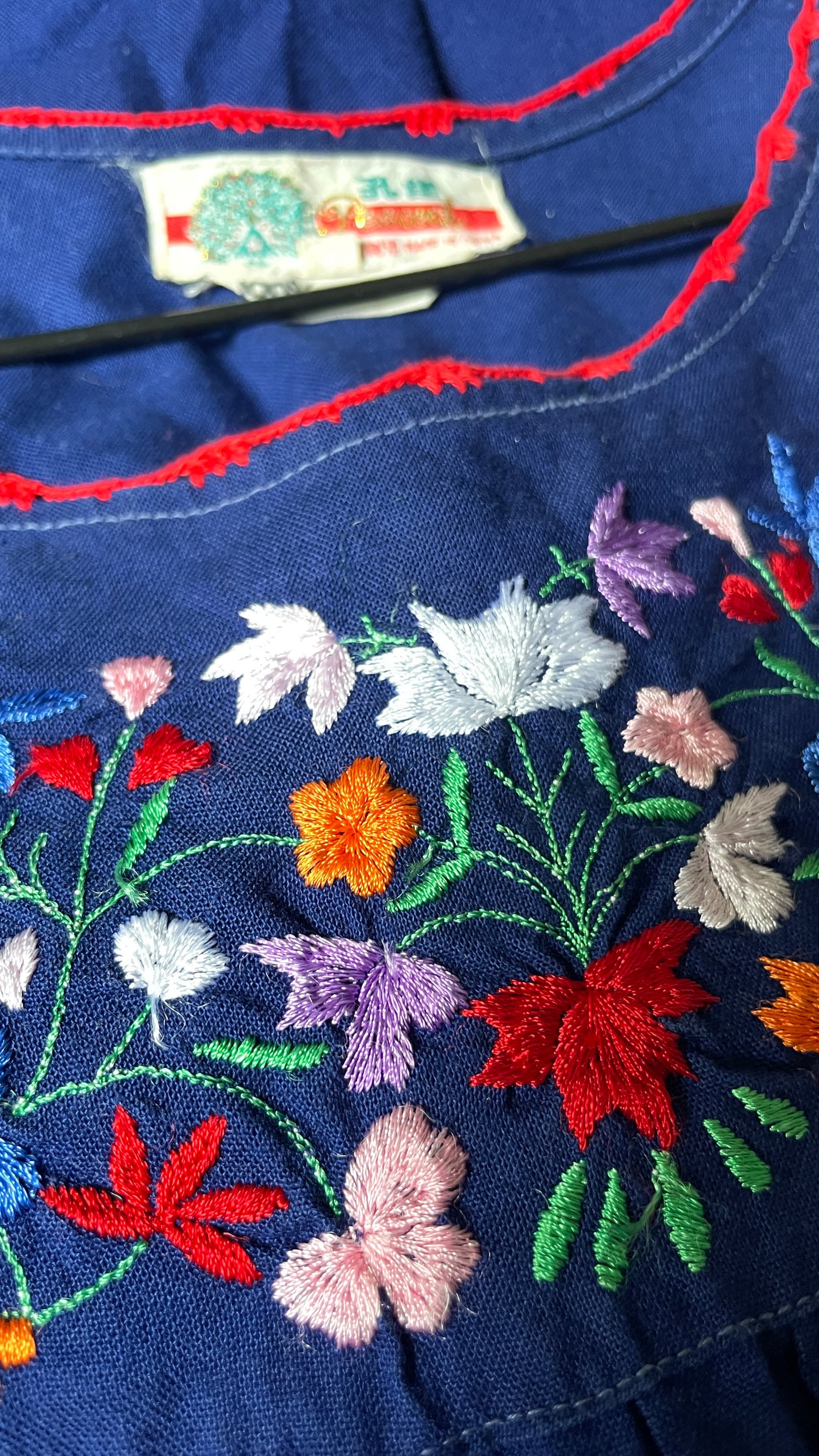 Embroidery Maxi Dress